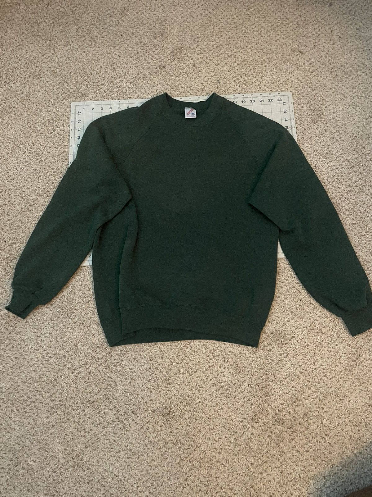 Jerzees Vintage Jerzees green sweatshirt Size XL / US 12-14 / IT 48-50 - 1 Thumbnail