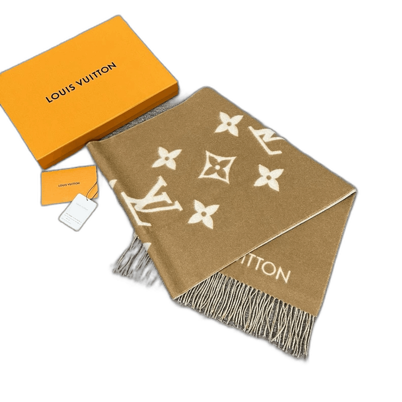 Louis Vuitton Louis Vuitton Cashmere Scarf with Tags Size ONE SIZE - 1 Thumbnail
