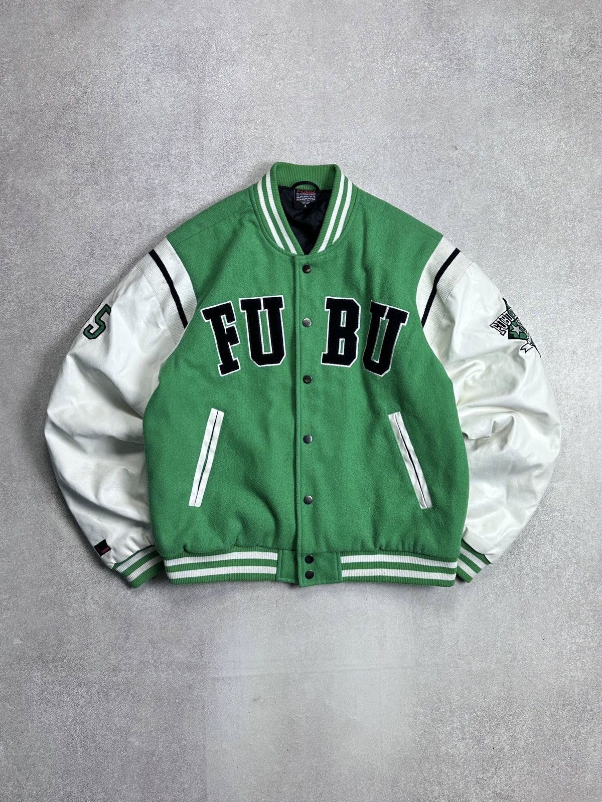 Fubu Vintage 90s Fubu Jnco Style Bomber Jacket L Size US L / EU 52-54 / 3 - 1 Thumbnail