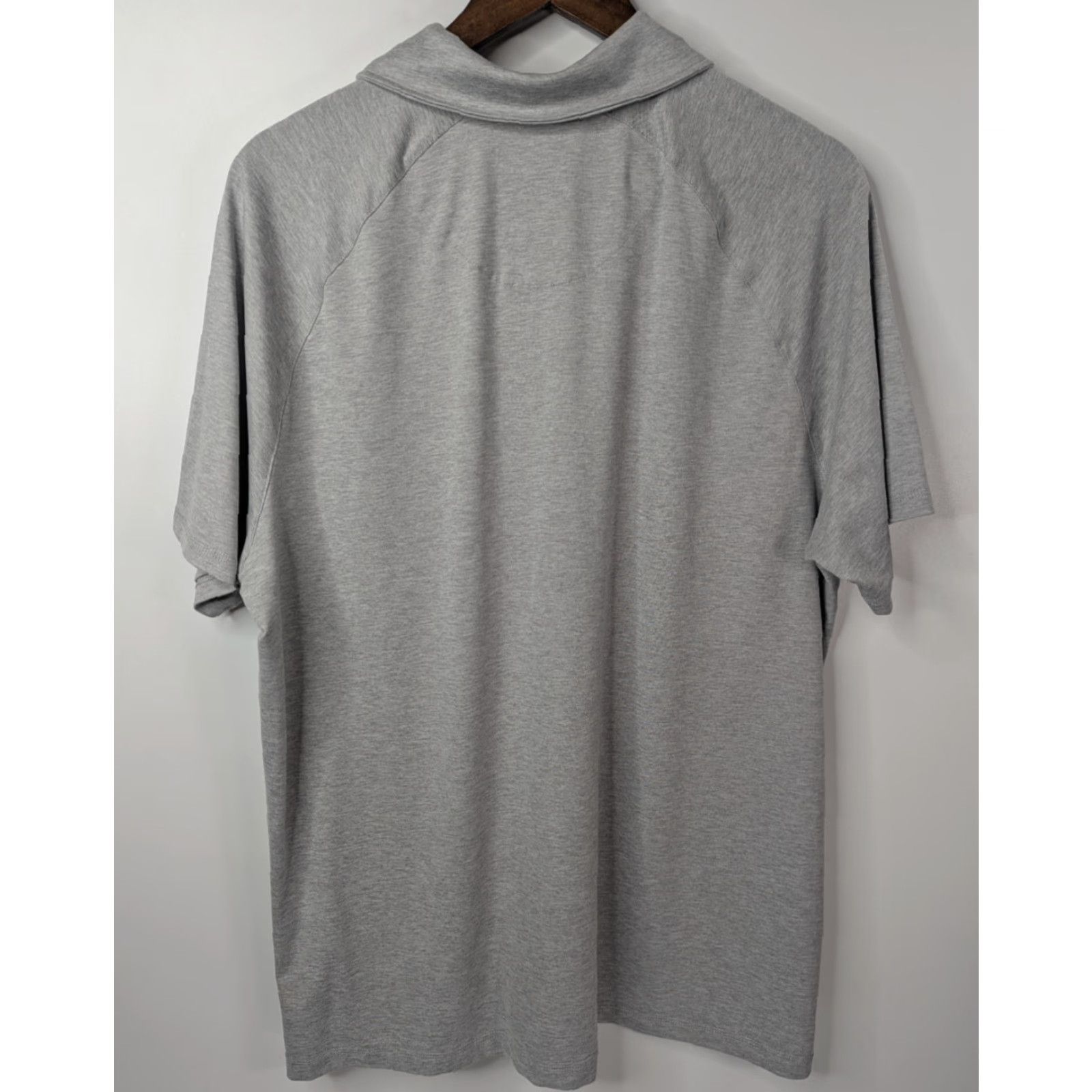 Hurley Hurley Polo Shirt Men's XL Heather Light Grey Lightweight Beach Performance Size US XL / EU 56 / 4 - 3 Thumbnail