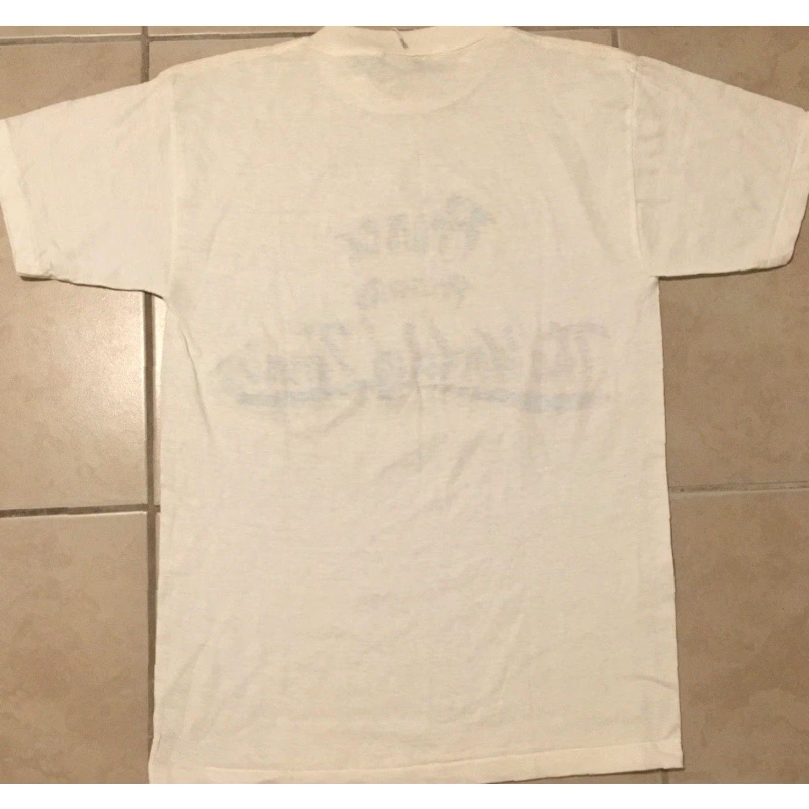 Prince VINTAGE Prince World Of Tennis Shirt S USA Abstract Grunge Track Sport 80s 90s White Men T-Shirt Size US S / EU 44-46 / 1 - 4 Thumbnail
