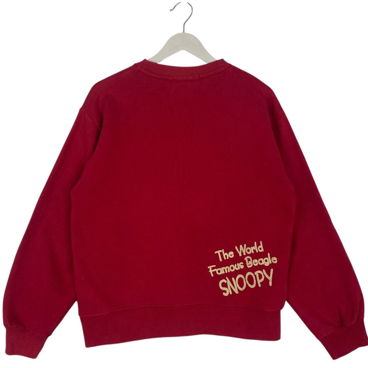 Other Vintage Peanuts Snoopy Crewneck Sweatshirt Red Size US S / EU 44-46 / 1 - 6 Thumbnail
