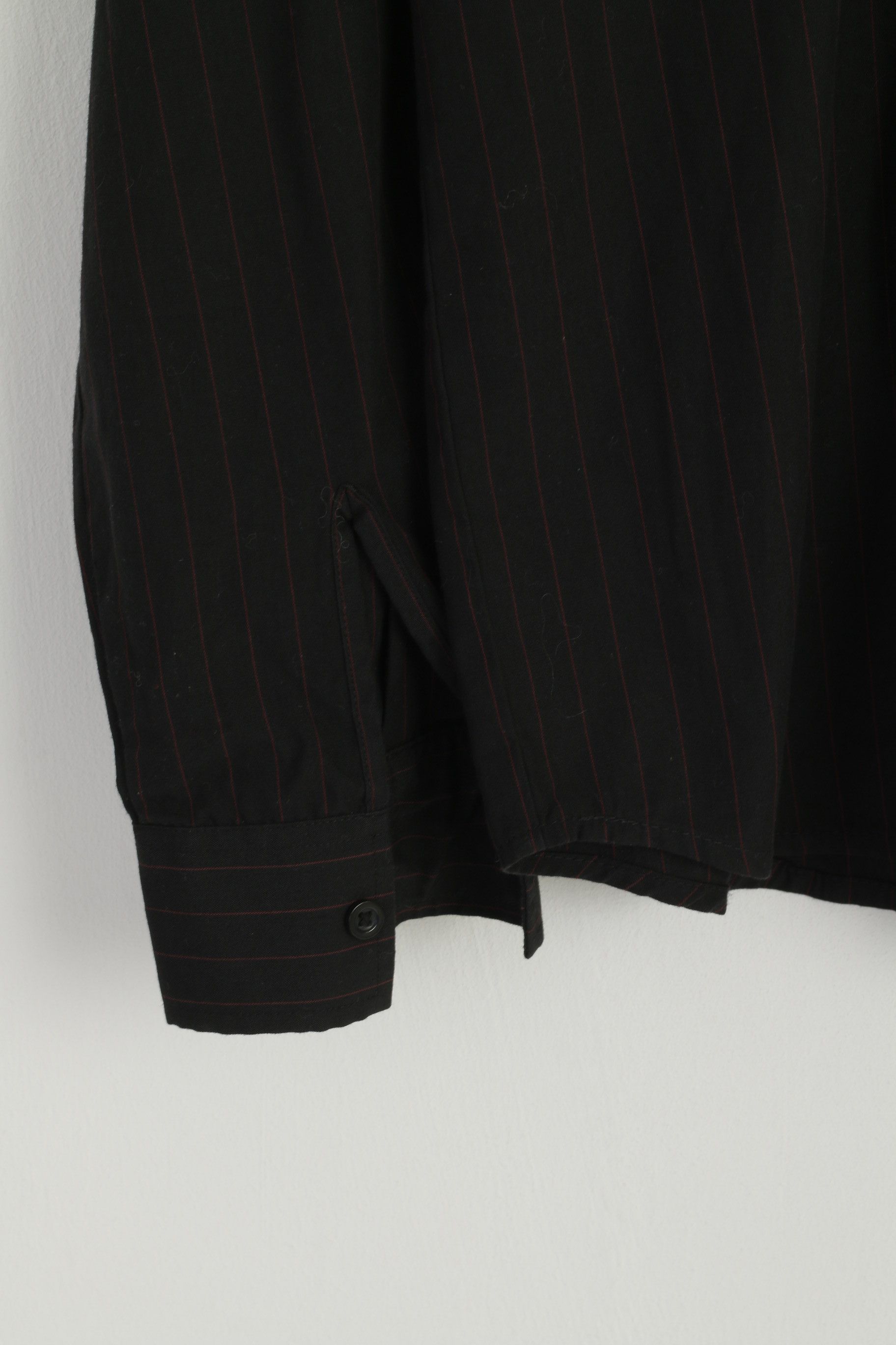 Carhartt Carhartt Men S Casual Shirt Black Striped 8531 Size US S / EU 44-46 / 1 - 4 Thumbnail