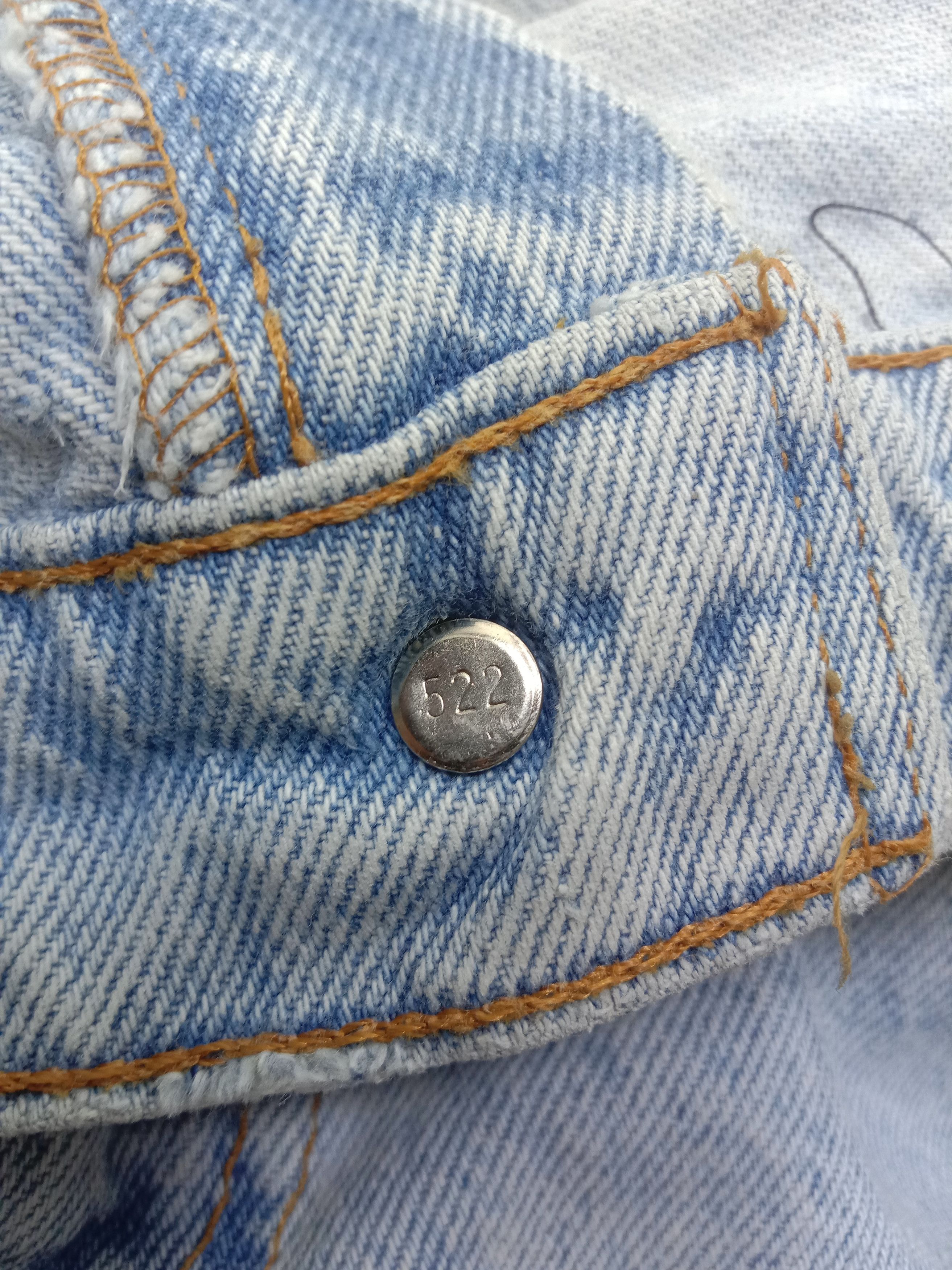 Levi's Vintage 90s Levi's 560 Orange Tab Jeans Light Wash Denim Size US 33 - 10 Thumbnail