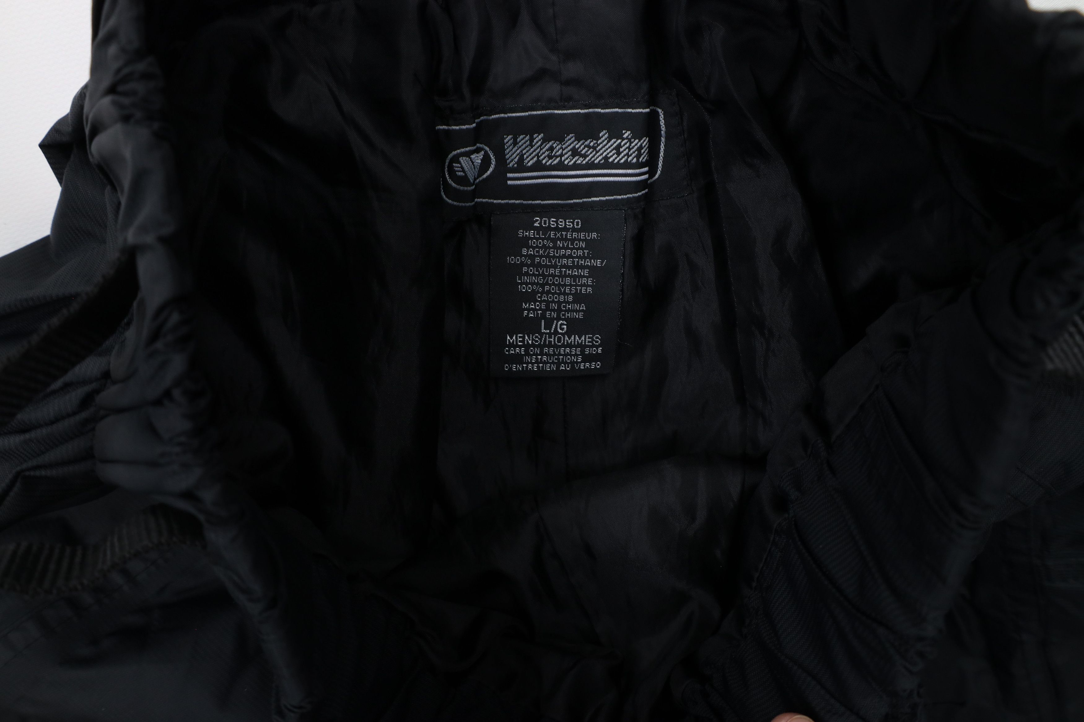 Vintage Vintage 90s Streetwear Wide Leg Cargo Rain Pants Black Size US 36 / EU 52 - 7 Thumbnail