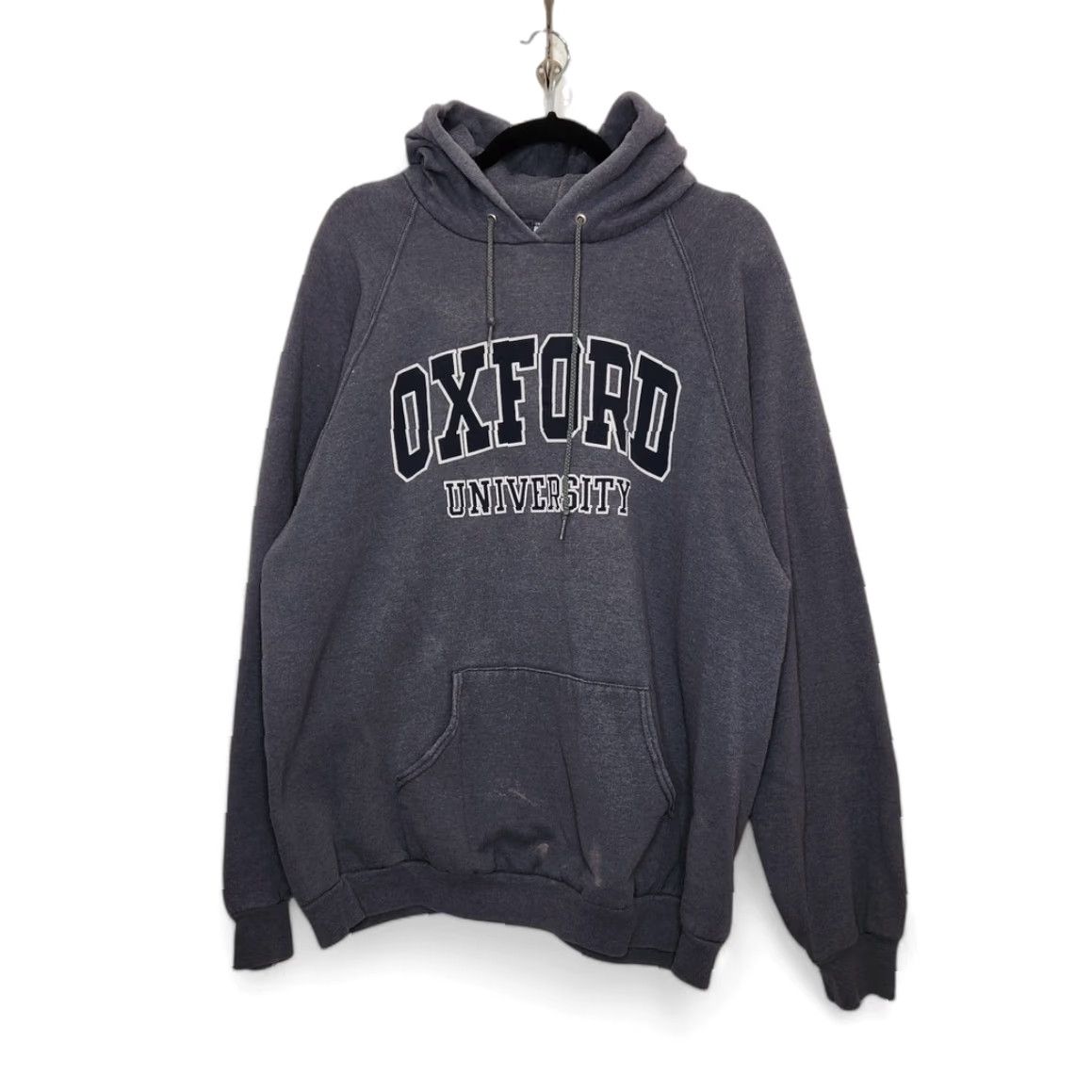 Vintage VINTAGE Screen Stars Sweatshirt Raglan Hoodie Oxford University XXL 2XL Gray Unisex Adults Pullover Sweatshirt Size US XXL / EU 58 / 5 - 2 Thumbnail