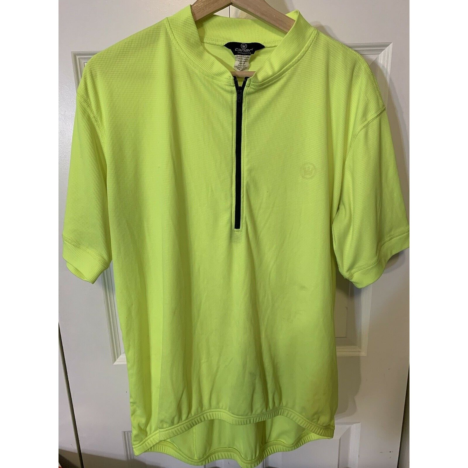 Canari Canari Bike Jersey Cycling Bib Shirt Neon Yellow Men’s Sz XL Size US XL / EU 56 / 4 - 1 Thumbnail