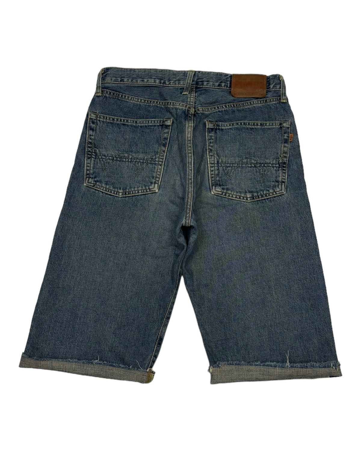 Edwin EDWIN 505x SELVEDGE SHORT DENIM JEANS Size US 31 - 2 Thumbnail