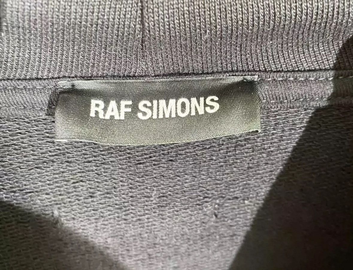 Raf Simons Raf Simons black irregular letter logo tassel hoodie Size US S / EU 44-46 / 1 - 4 Thumbnail