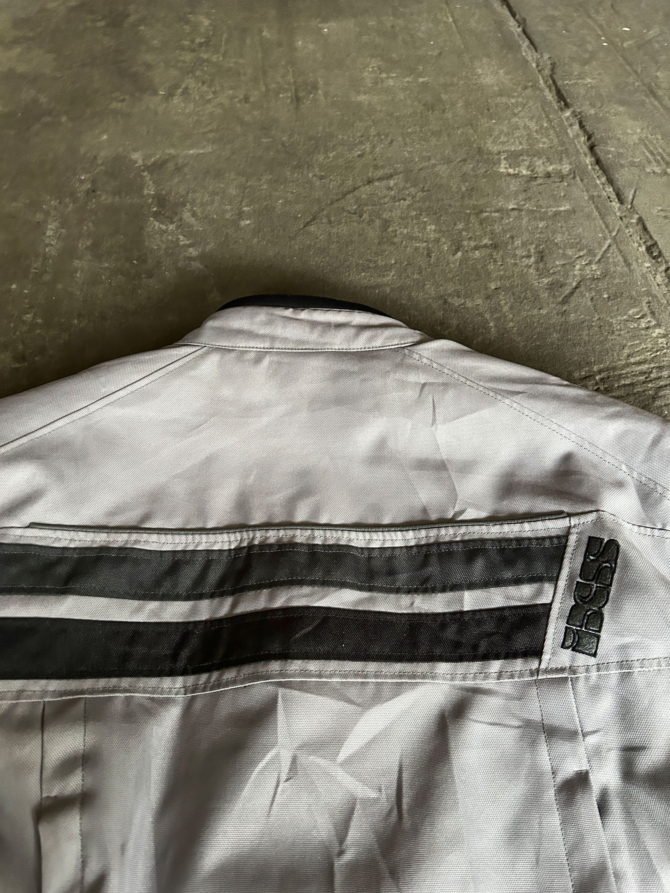 Vintage IXS Silver Grey Motorcycle Racing Jacket Biker Moto Style Size US XL / EU 56 / 4 - 5 Thumbnail