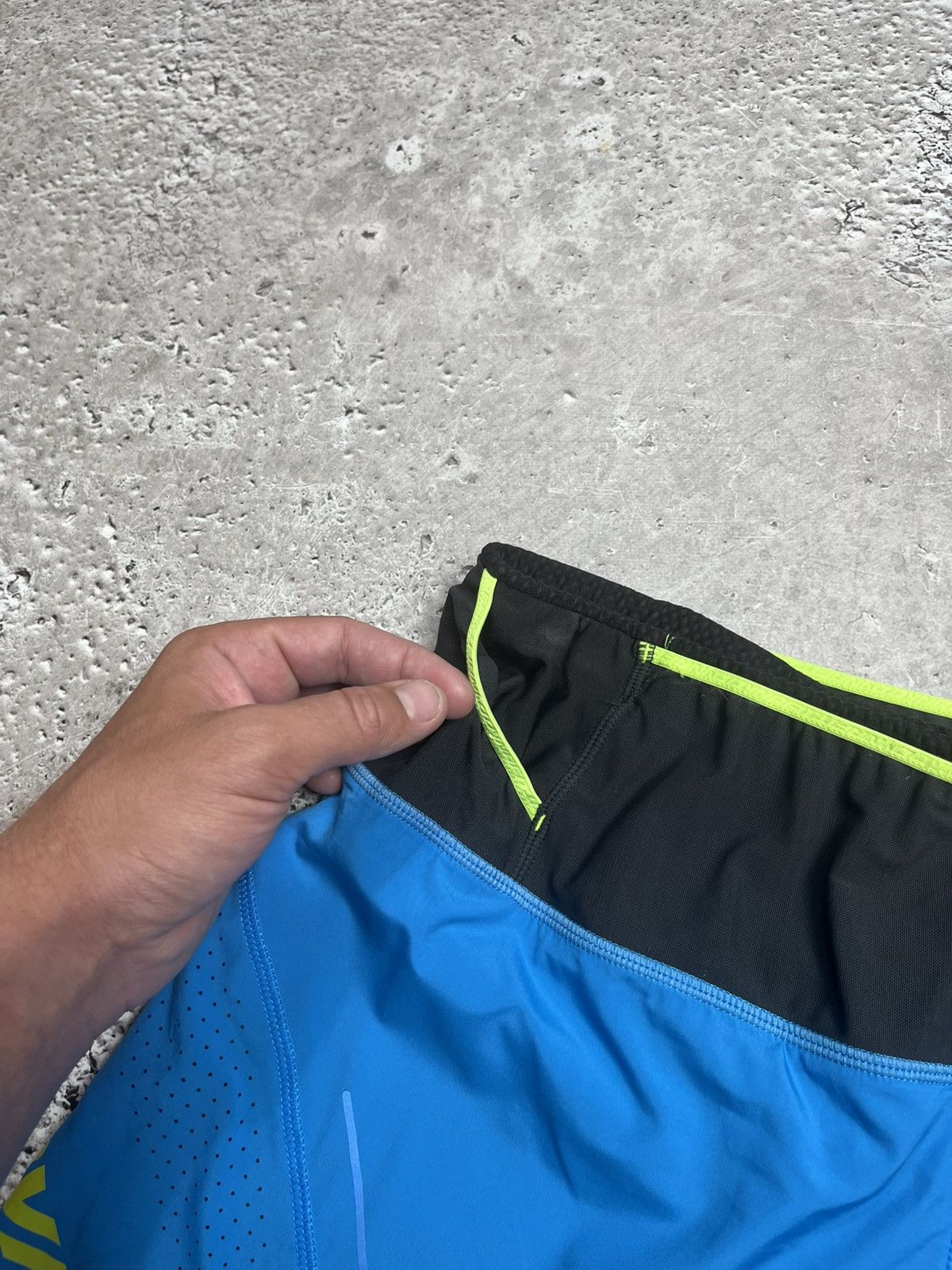 Other Dynafit Trail Running Shorts Blue Black Neon Size EU 50 US M Size US 34 / EU 50 - 11 Thumbnail