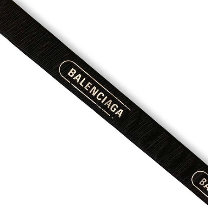 Balenciaga Balenciaga Belt Logo Black | Grailed