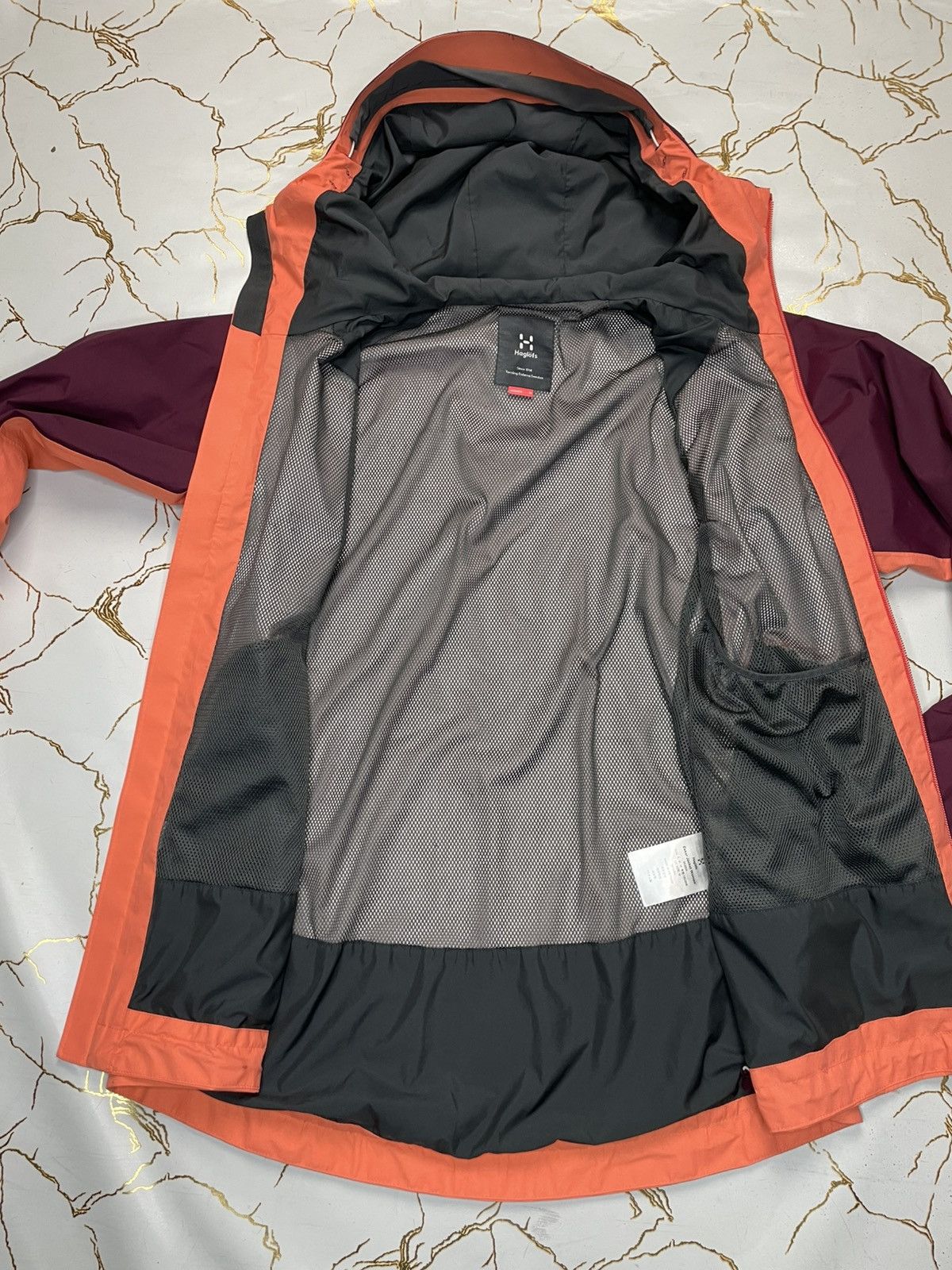 Haglofs Haglofs Women Orange Burgundy Full Zip Esker Jacket Medium Size M / US 6-8 / IT 42-44 - 5 Thumbnail