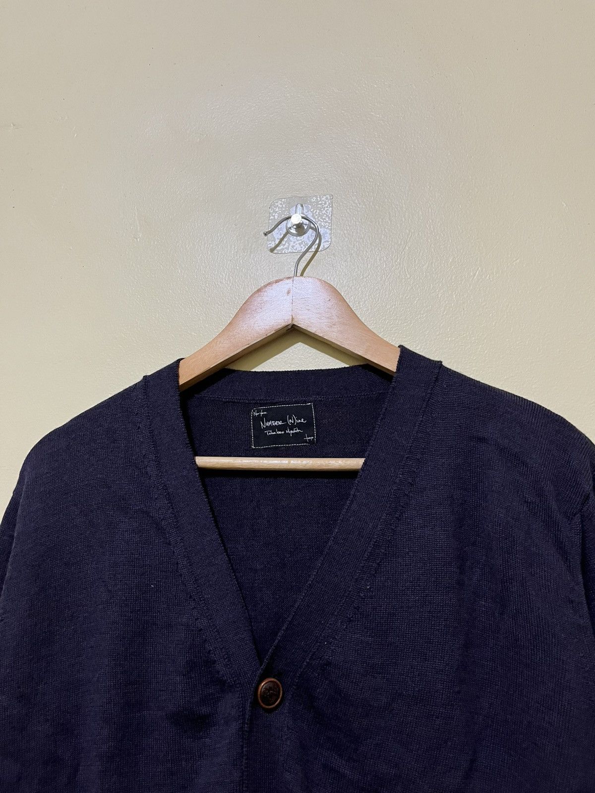Number (N)ine VINTAGE NUMBER (N)INE - WOOL CARDIGAN Size US M / EU 48-50 / 2 - 8 Thumbnail