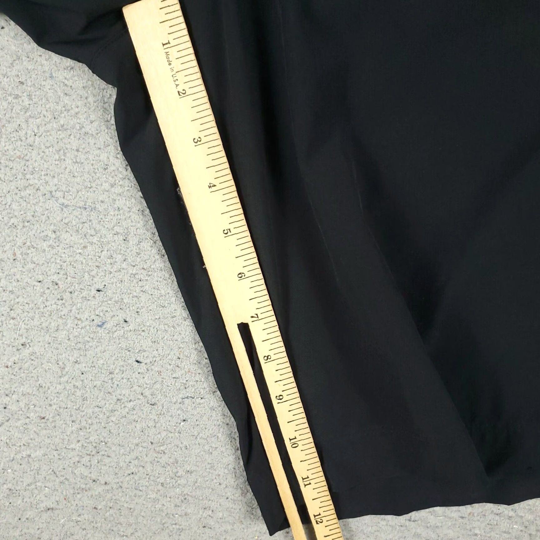 Nike Nike Shorts Mens 40 Black Dri Fit Flat Front Chino Casual Golf Swoosh Logo Polyester Regular Waist 40 Mens Black Nike Shorts Size US 40 / EU 56 - 6 Thumbnail