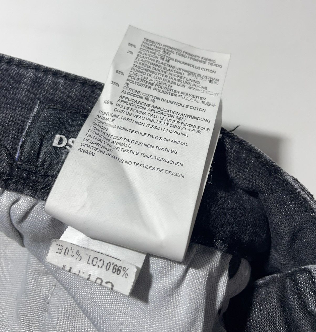 Dsquared2 Dsquared2 Skinny Dan Jean Punk Pants Size US 30 / EU 46 - 20 Thumbnail