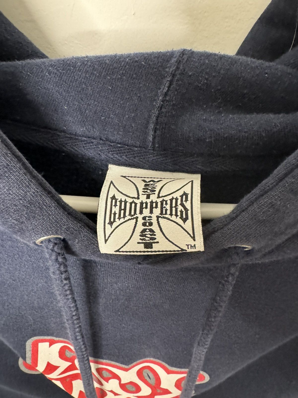 Vintage Vintage West Coast Choppers Jesse James Flame Hoodie Size US M / EU 48-50 / 2 - 5 Thumbnail