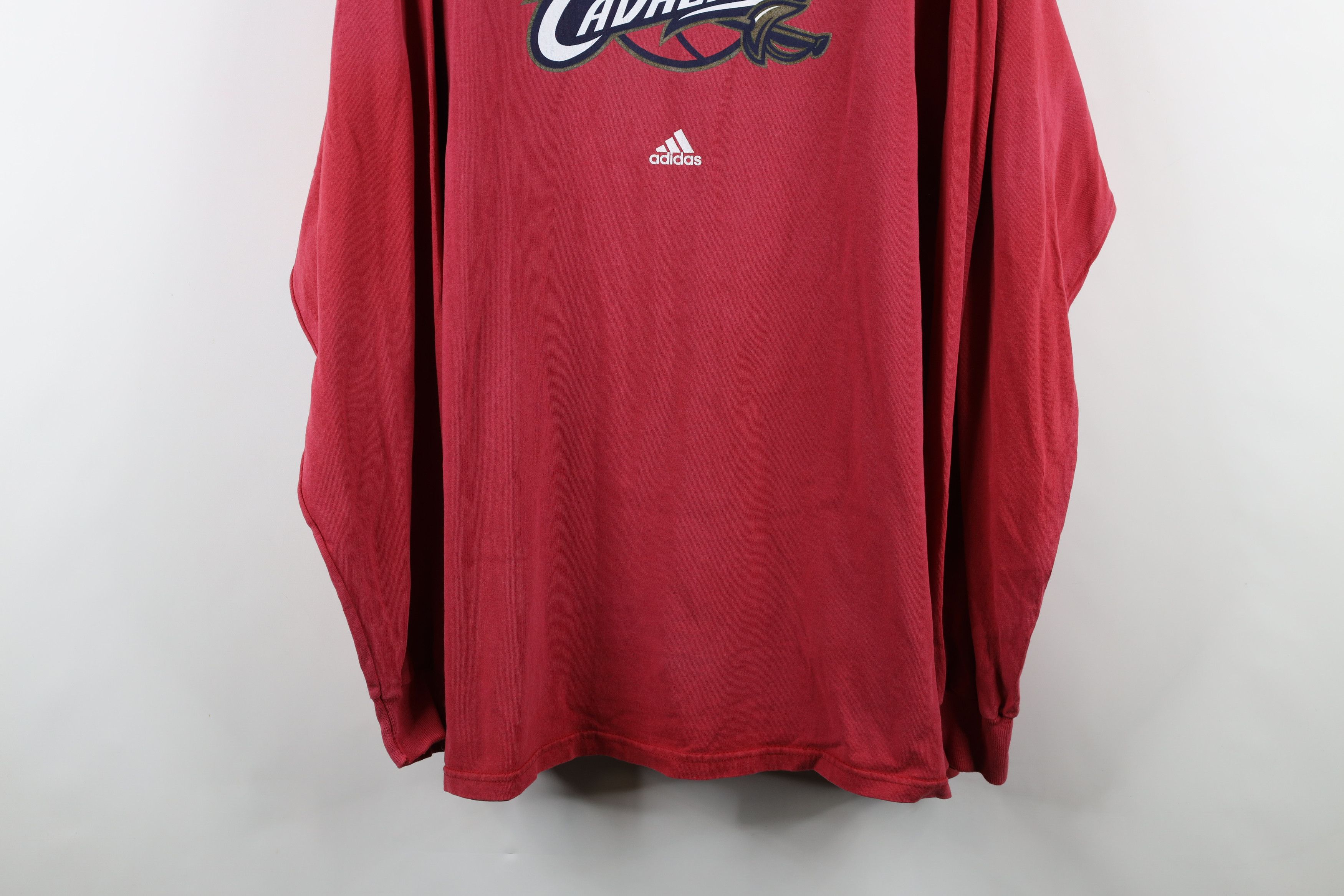 Adidas × Vintage Vintage Adidas Cavaliers Basketball Long Sleeve T-Shirt Size US XXL / EU 58 / 5 - 3 Thumbnail