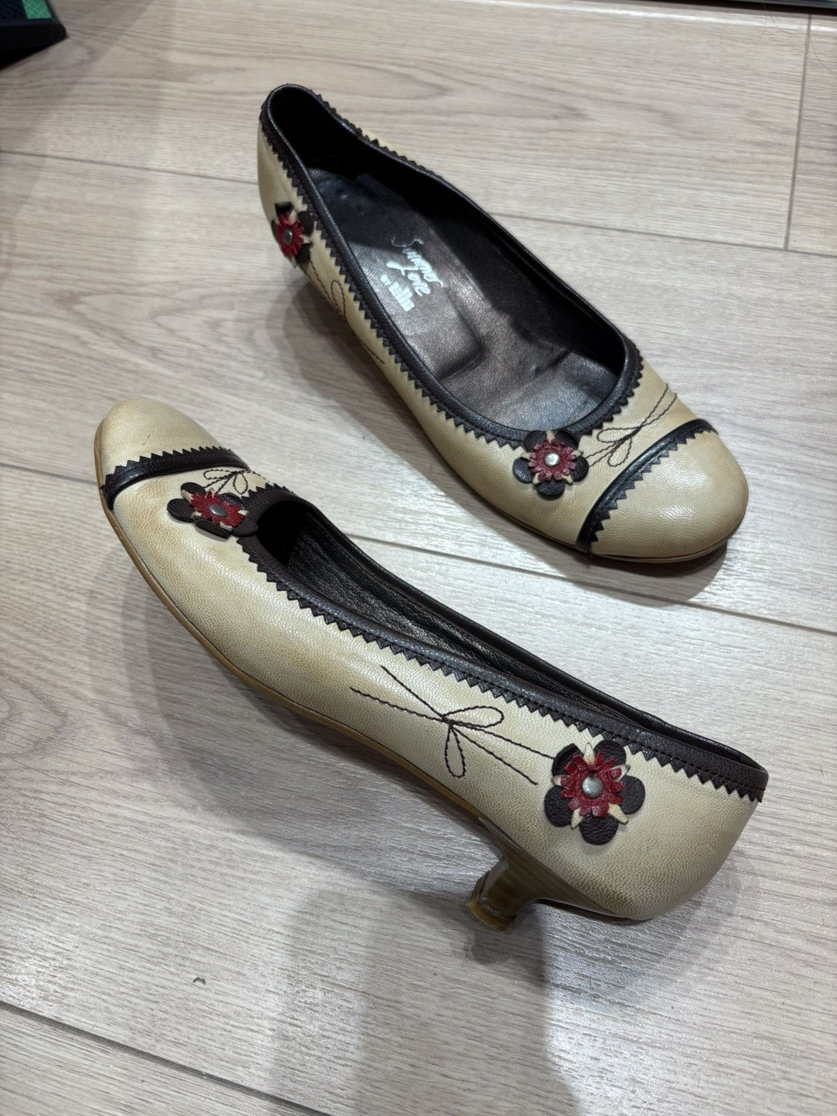 Vintage Vintagw kitten heels Size US 7 / IT 37 - 17 Thumbnail