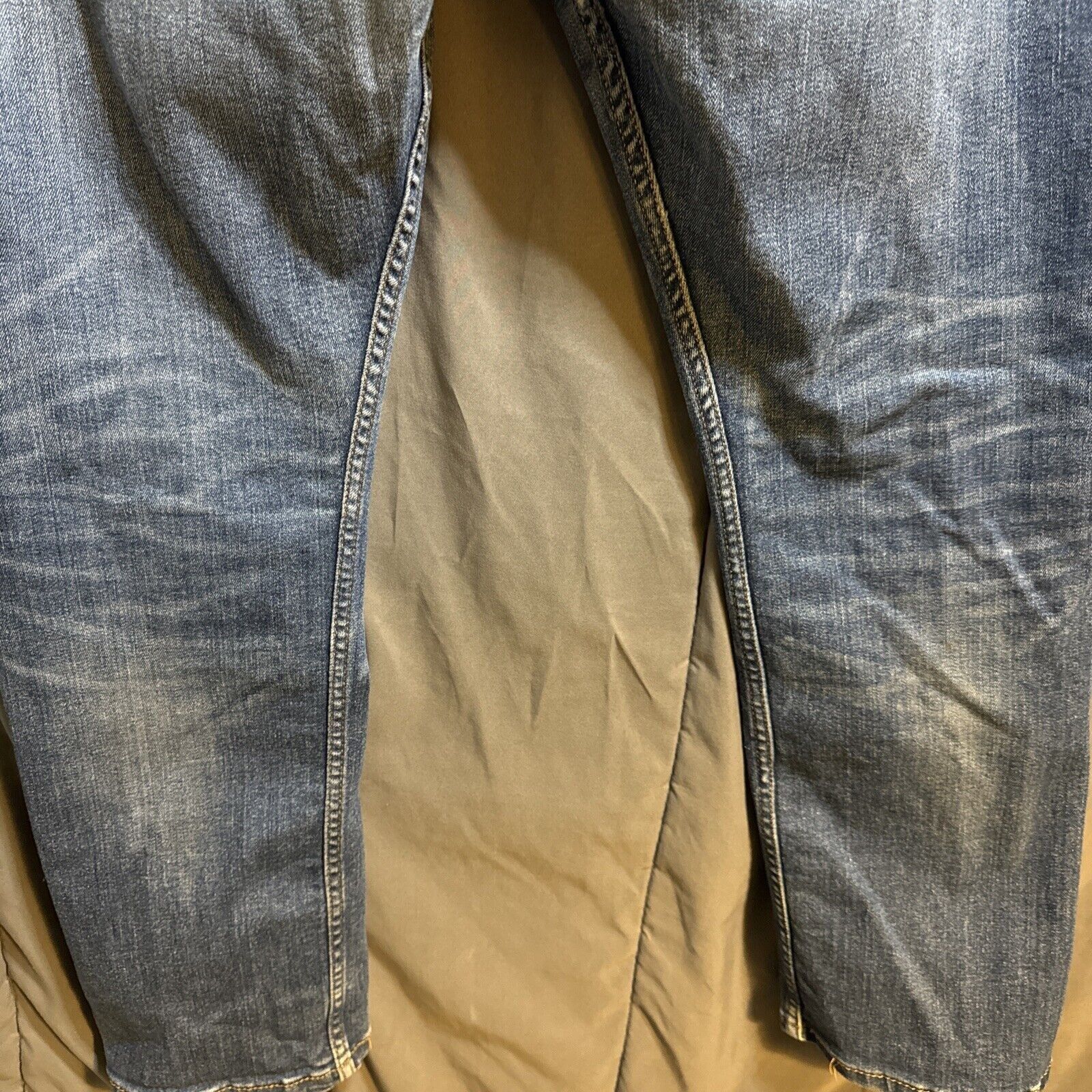 Levi's Levi's 513 Men's Jeans Size 33x30 Slim Fit Straight Leg Stre Size US 33 - 22 Thumbnail