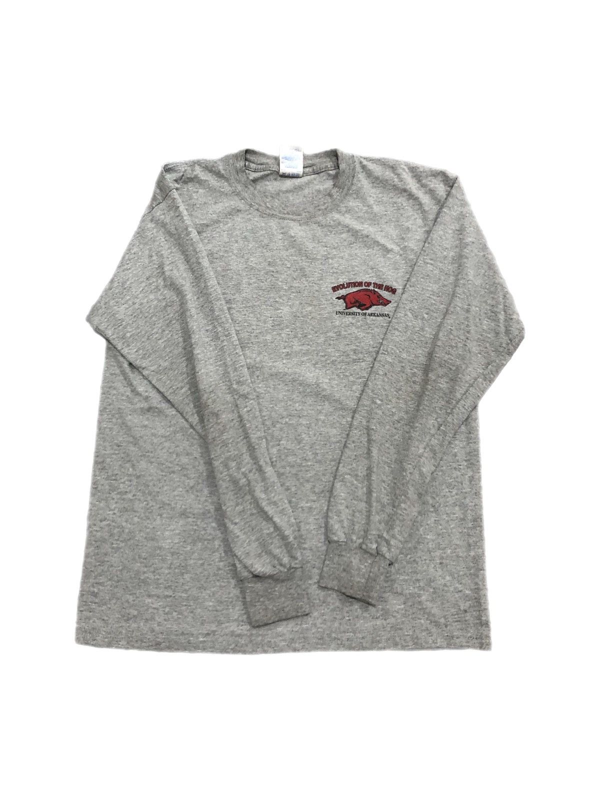 Vintage Vtg Y2K 2003 Evolution of Arkansas Razorbacks Long Sleeve Size US M / EU 48-50 / 2 - 2 Thumbnail