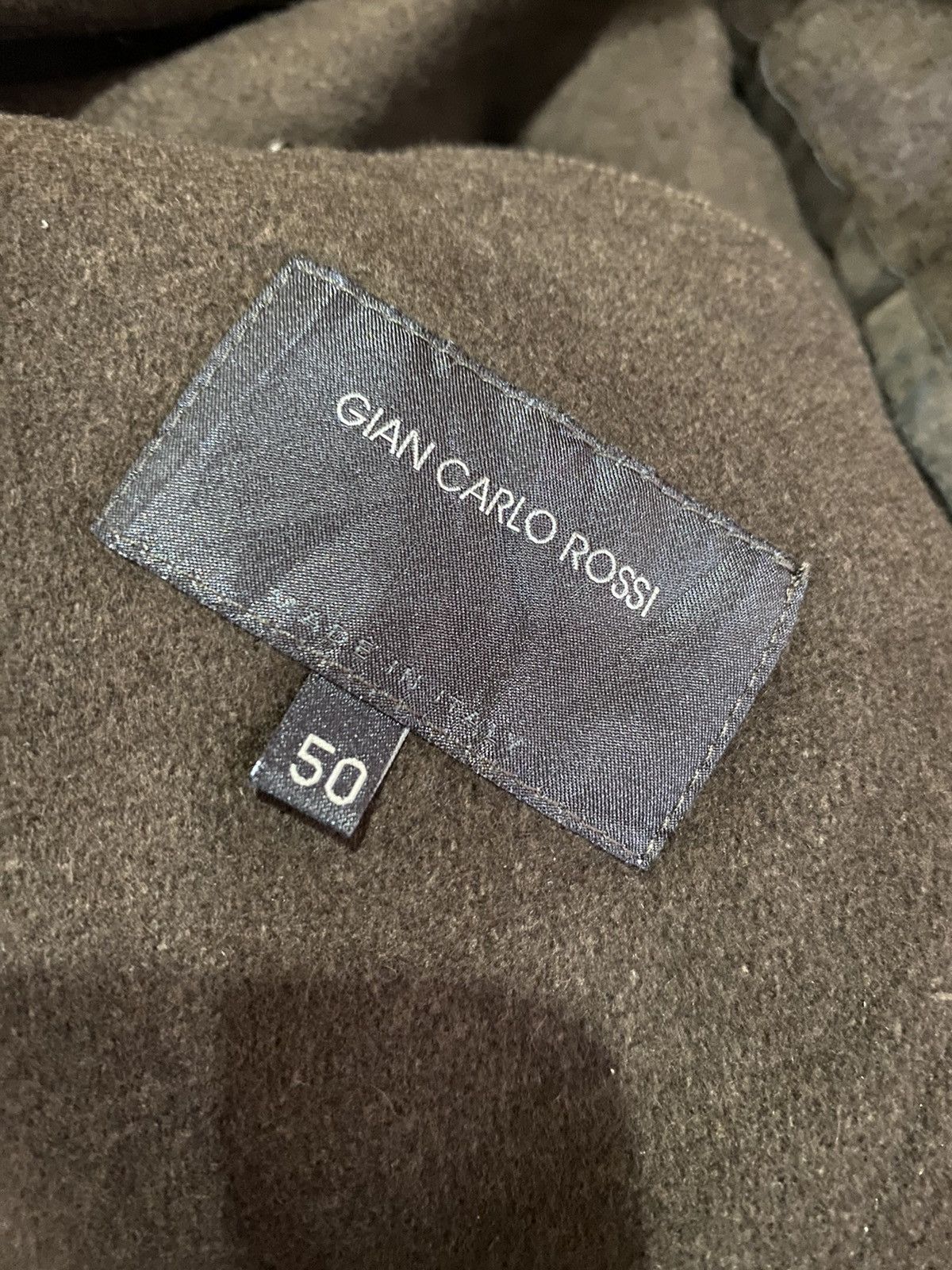 GIAN CARLO ROSSI GIAN CARLO ROSSI WOOL HOODED JACKET Size US M / EU 48-50 / 2 - 9 Thumbnail
