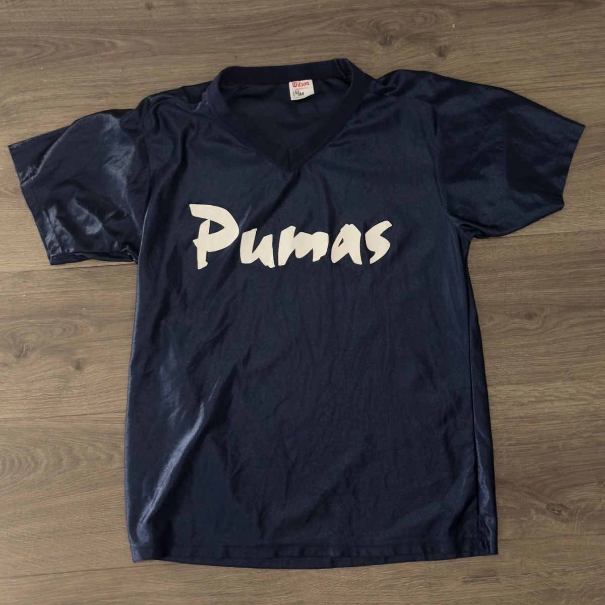 Wilson Navy Blue ‘Pumas’ Jersey Size US M / EU 48-50 / 2 - 1 Thumbnail