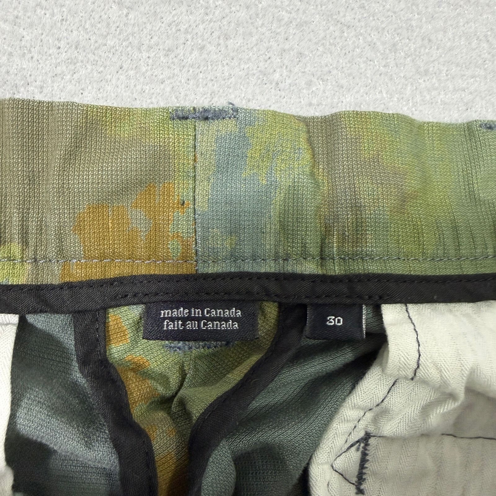 Wings + Horns Wings + Horns Camo Chino Pants Men's 30 (Fits 30x30) Green Size US 30 / EU 46 - 4 Thumbnail