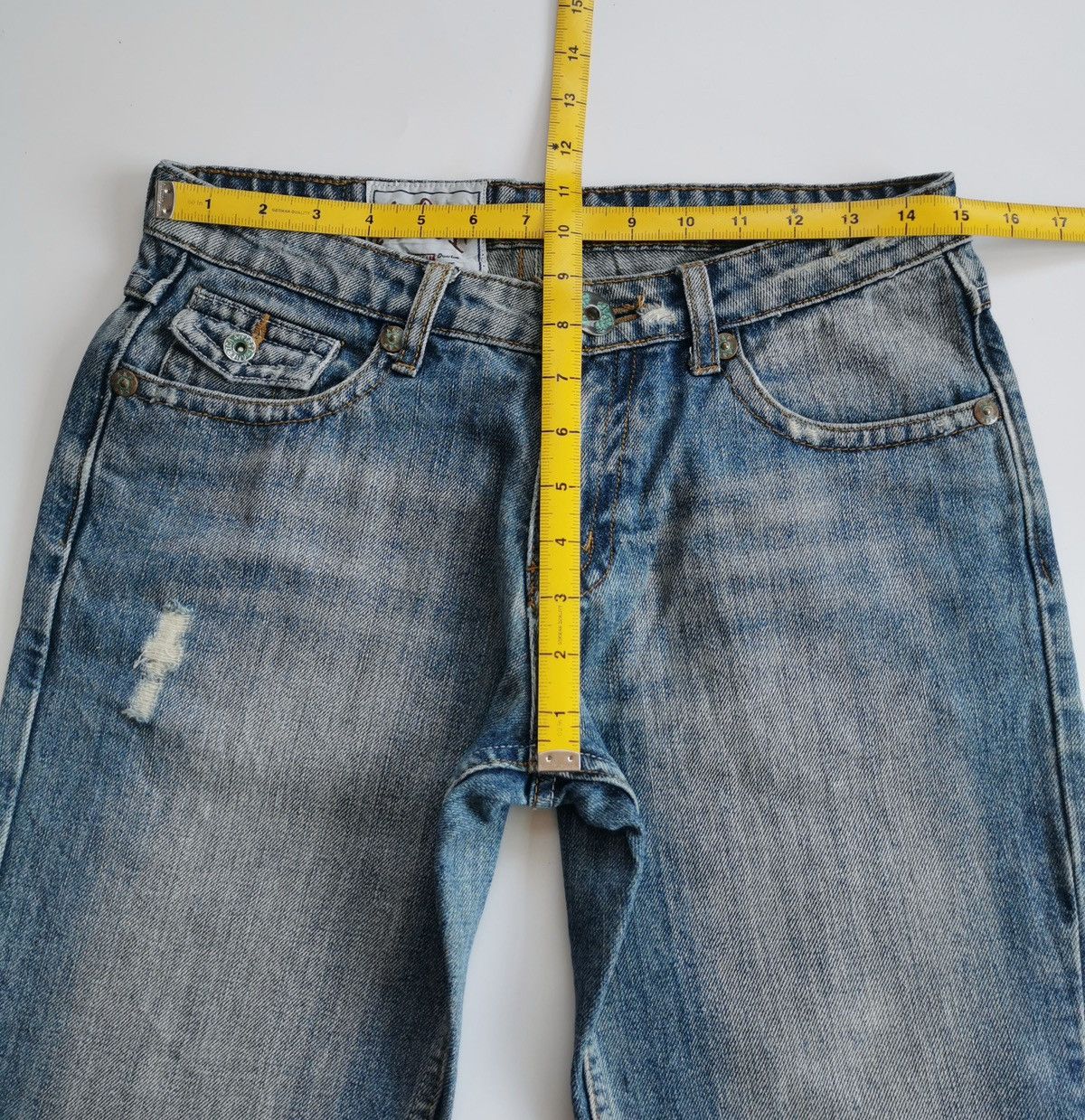Vintage America & First Bootcut Vintage Denim Jeans Size US 30 / EU 46 - 10 Thumbnail