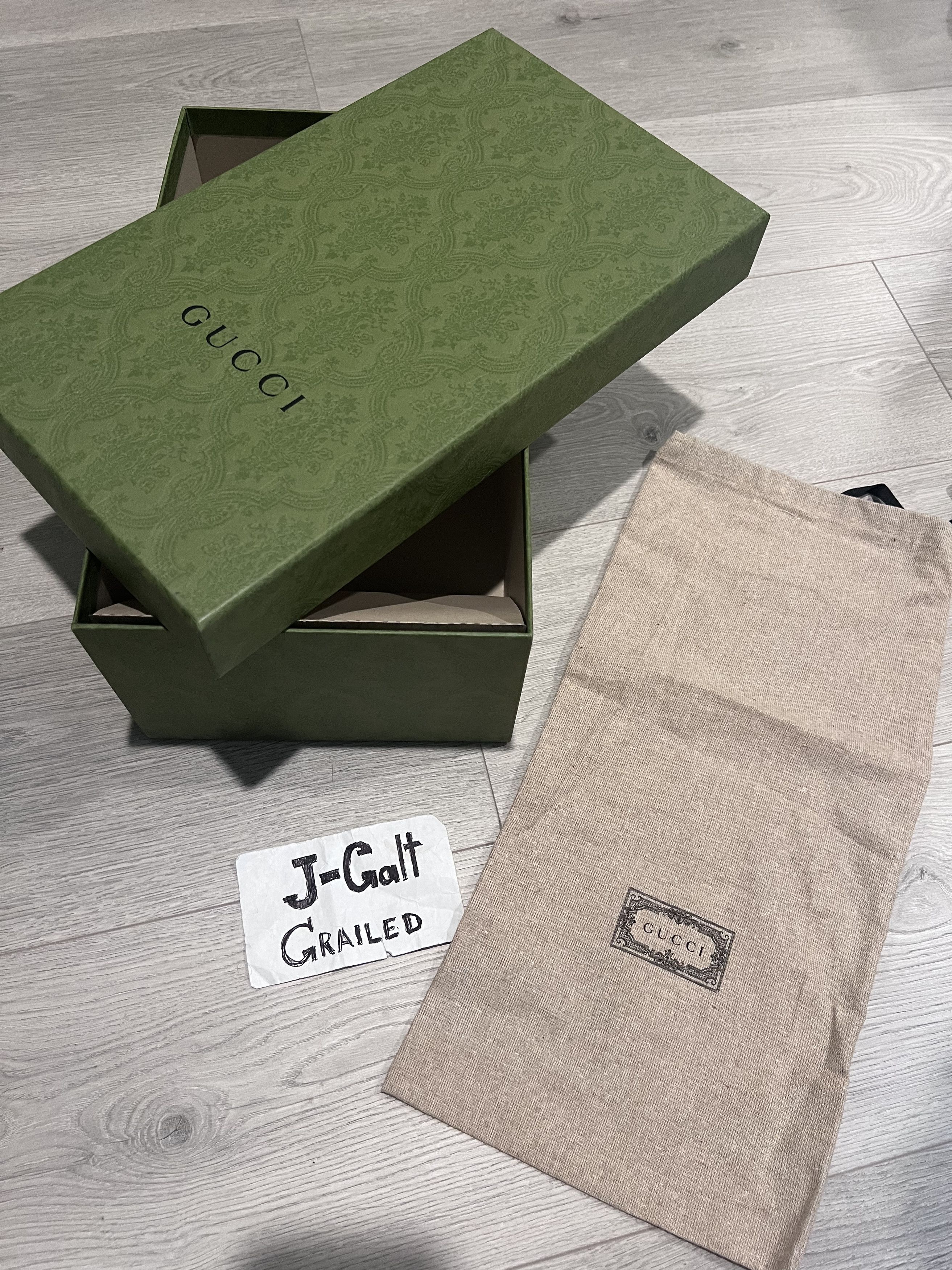 Gucci Gucci empty shoe box with duster Size ONE SIZE - 1 Thumbnail