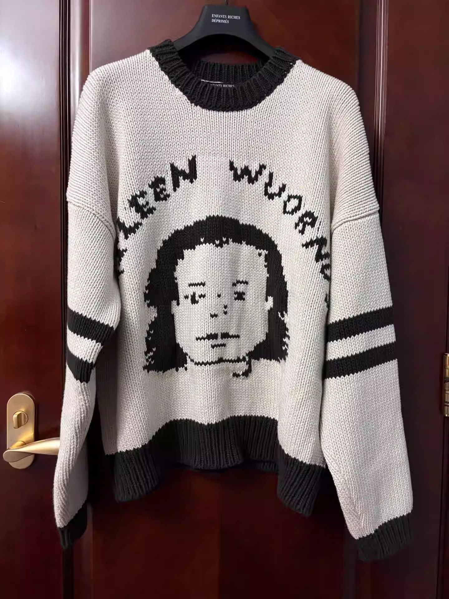 Enfants Riches Deprimes ENFANTS RICHES DEPRIMES ERD Face Knit Sweater Size US L / EU 52-54 / 3 - 1 Thumbnail