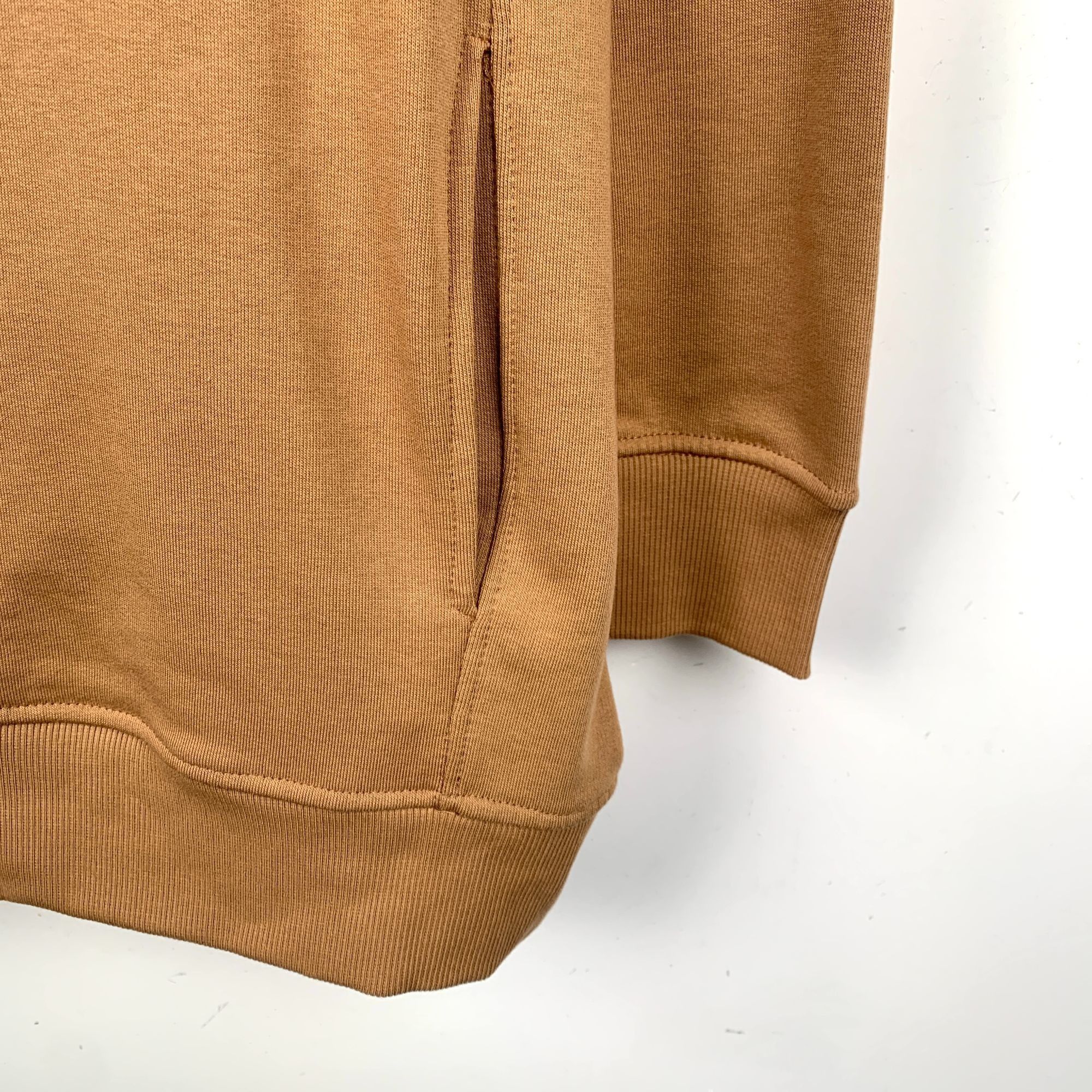 Max Mara MaxMara Brown Logo Hooded Sweatshirt With Drawstring Long Sl Size M / US 6-8 / IT 42-44 - 4 Thumbnail