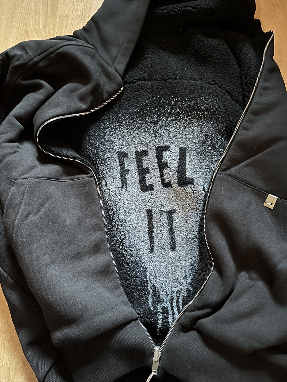 Alyx 1017 Alyx 9SM „feel it“ sherpa lined reversible zip hoodie Size US S / EU 44-46 / 1 - 5 Thumbnail