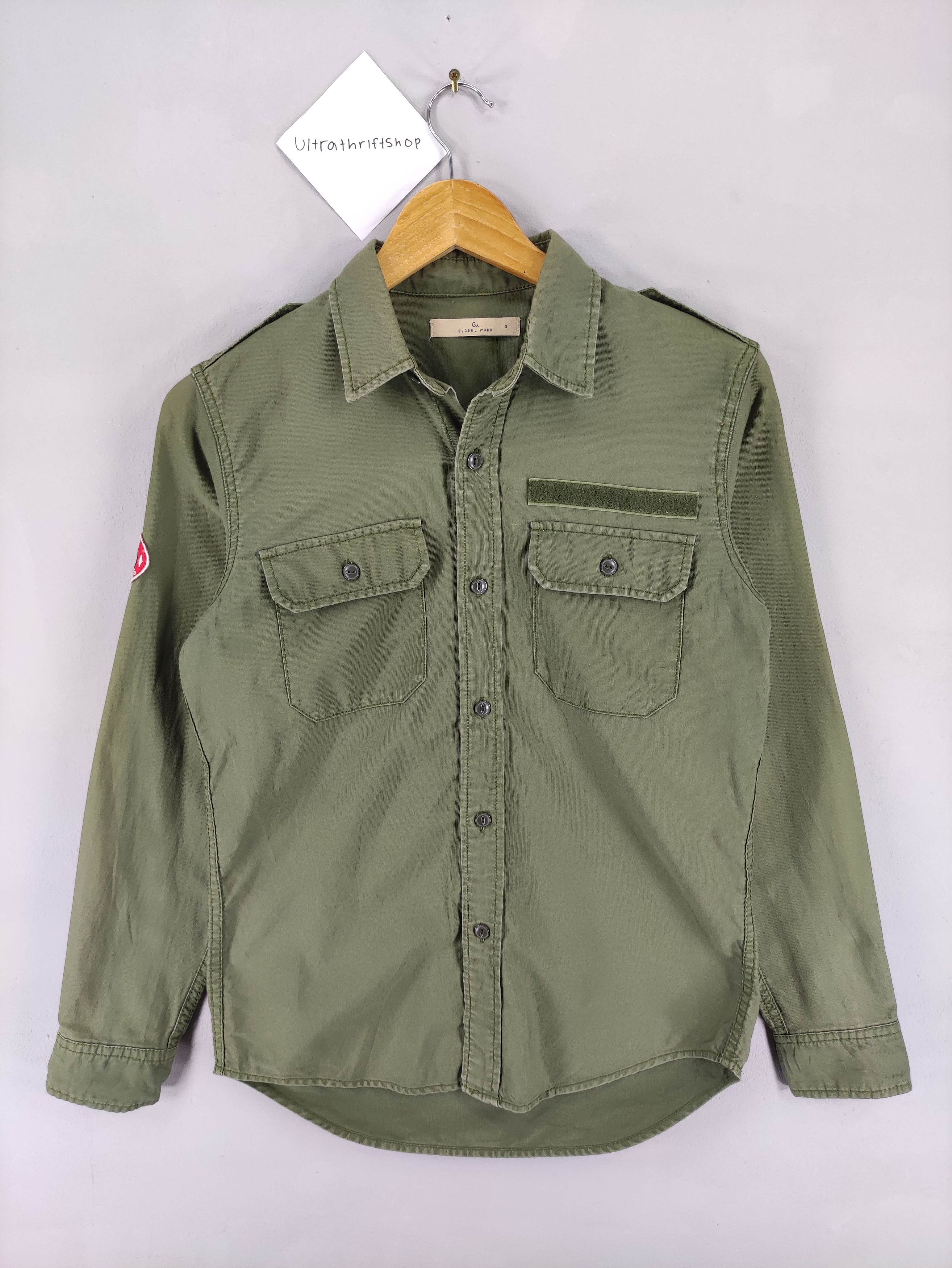 Global Work Vintage Global Work Shirt Button Up Long Sleeve Size S / US 4 / IT 40 - 1 Thumbnail