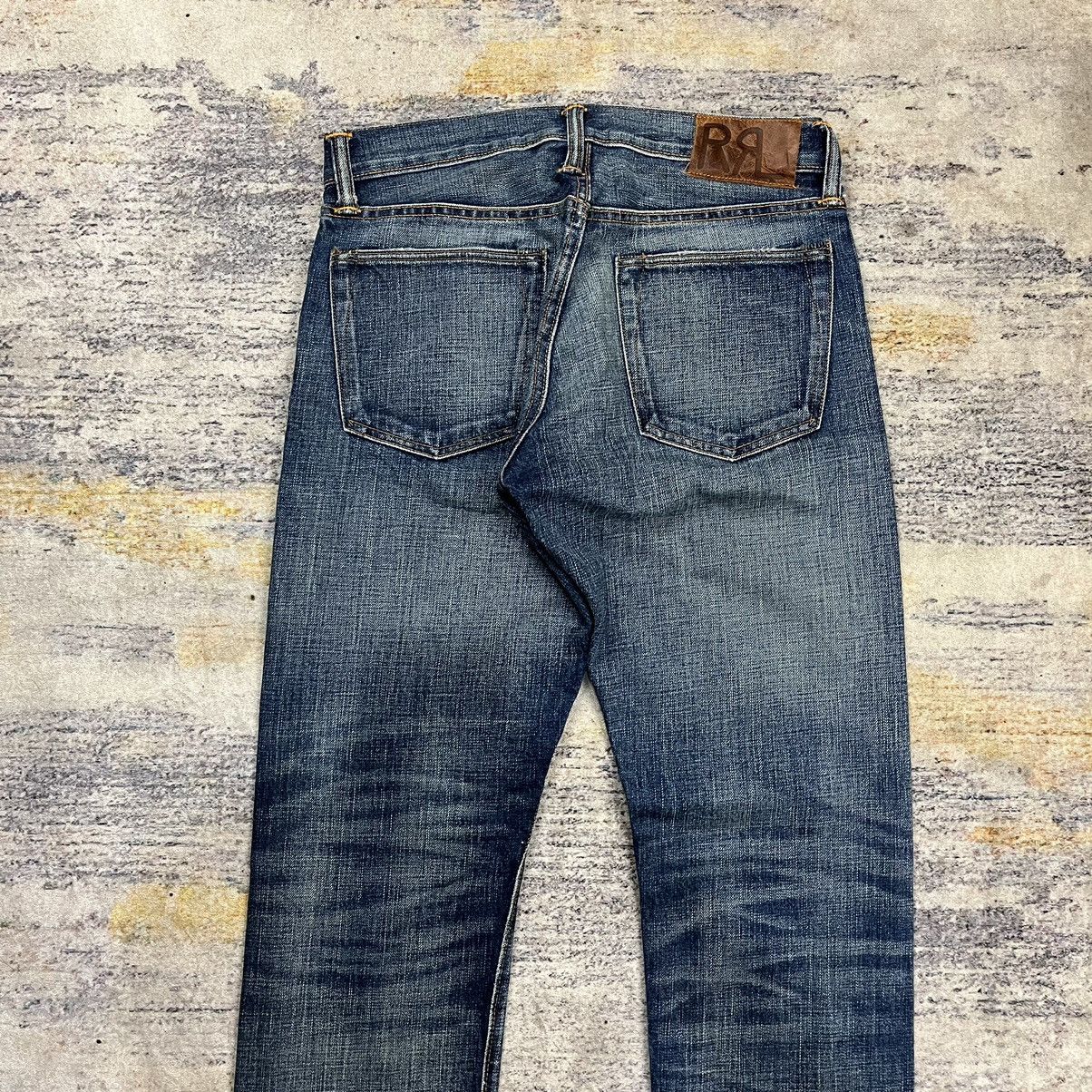 RRL Ralph Lauren RRL Ralph Lauren slim fit japan woven selvedge denim pants Size US 30 / EU 46 - 4 Thumbnail
