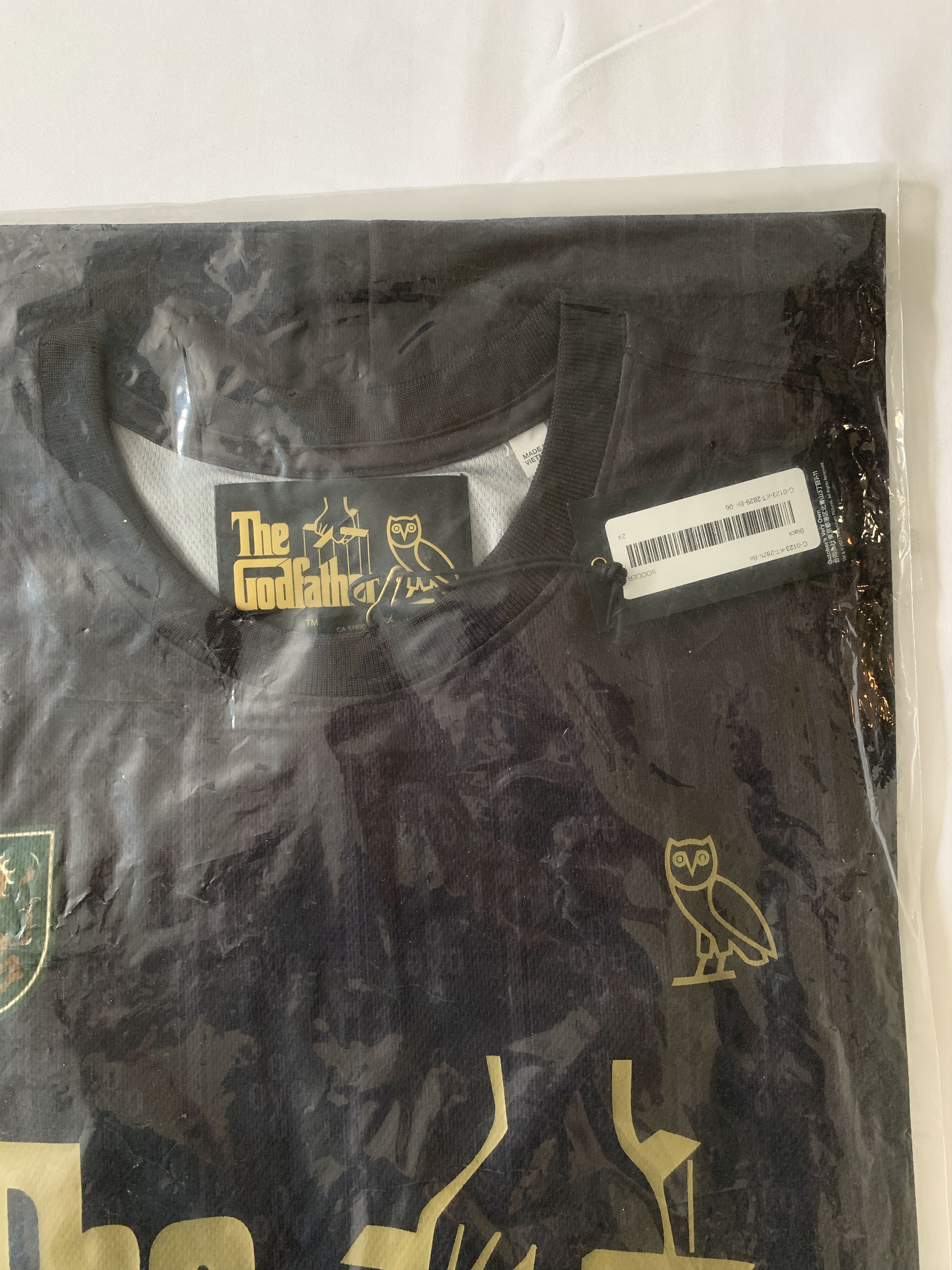 Drake *COVETED* OVO x The Godfather Soccer Jersey Size US XXL / EU 58 / 5 - 7 Thumbnail