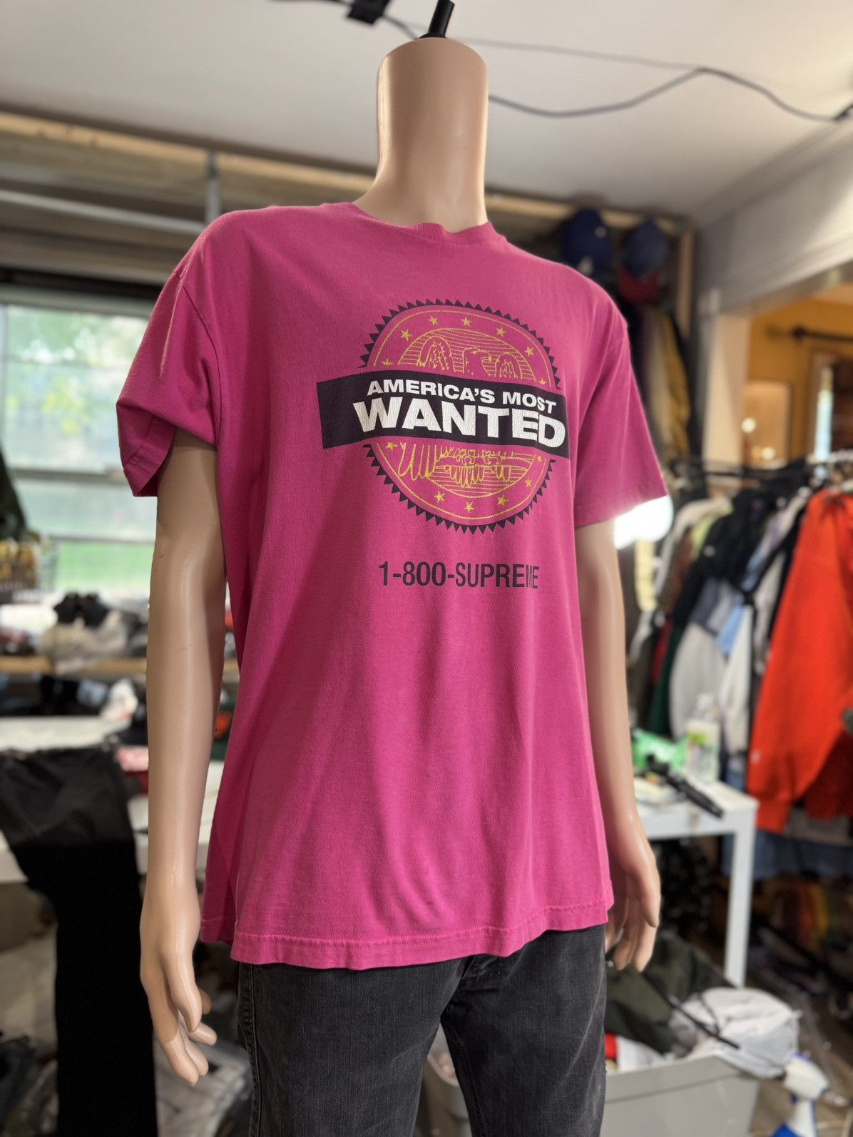 Supreme ❌ AMERICA’S MOST WANTED❌ @2014 Size XL RARE Size US XL / EU 56 / 4 - 8 Thumbnail