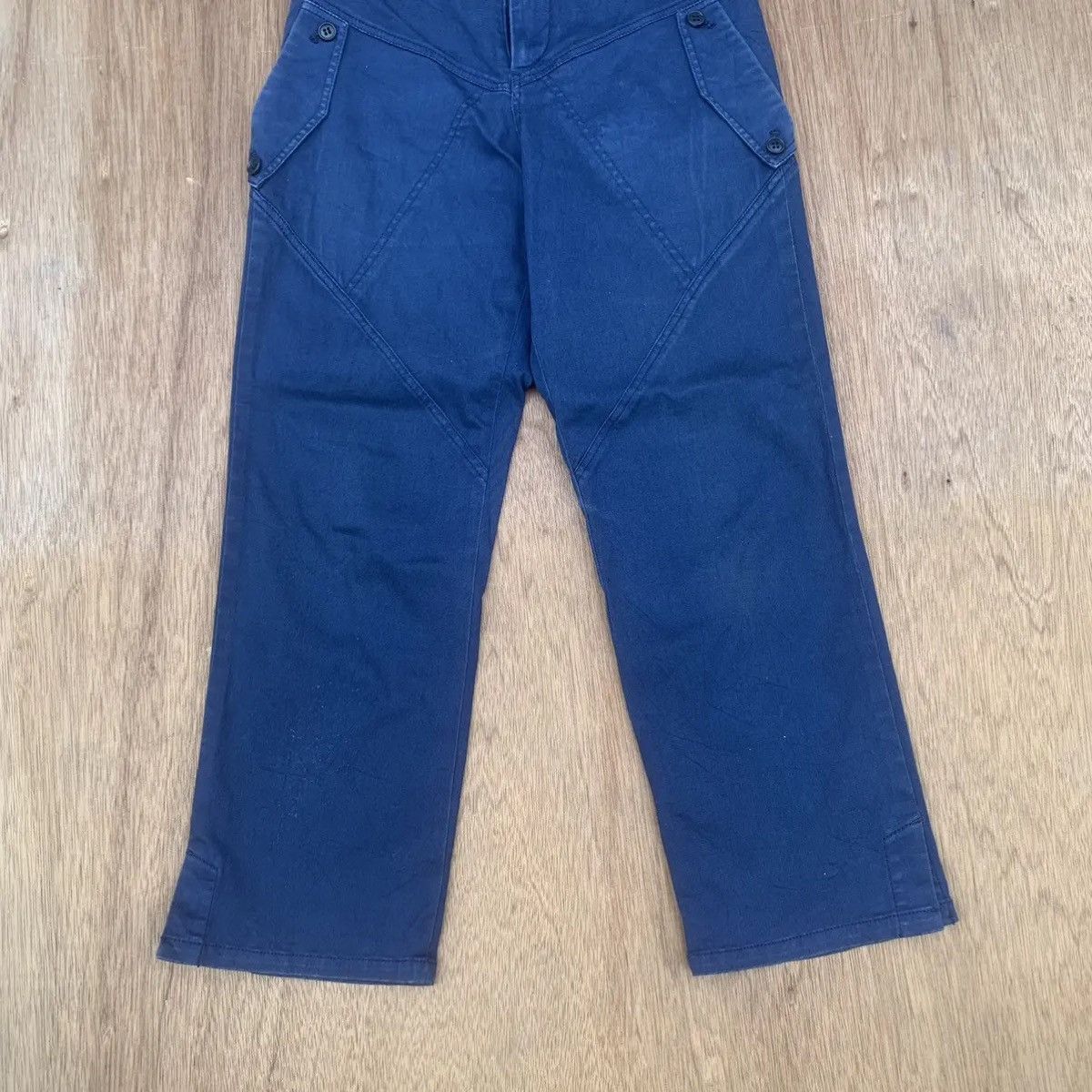 Issey Miyake × Japanese Brand 💥 ICONIC RARE 1 MILE PLANTATION BY ISSEY MIYAKE TROUSERS Size US 32 / EU 48 - 4 Thumbnail