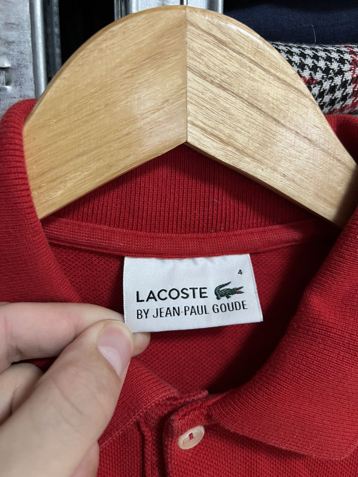 Lacoste Lacoste Jean Paul Goude Polo Shirt Long Sleeve Button Sz 4 Size US M / EU 48-50 / 2 - 5 Thumbnail