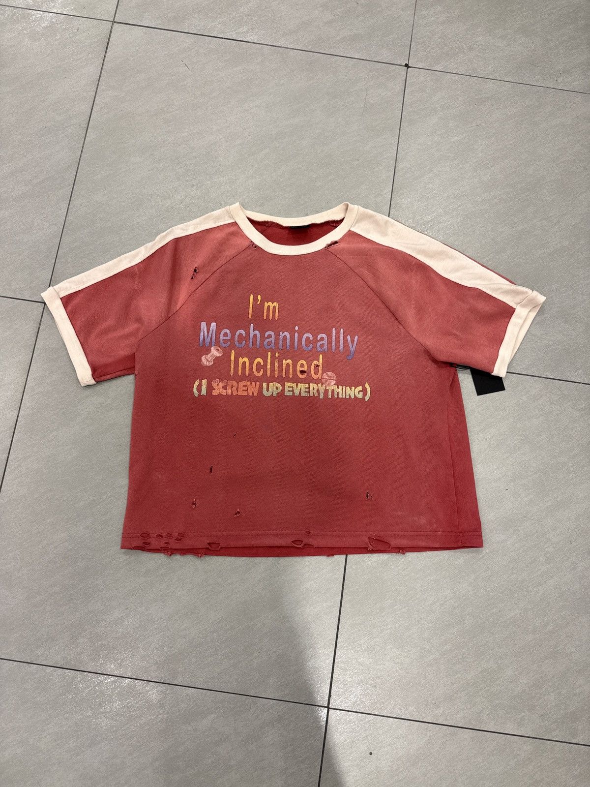 The GV Gallery The GVGallery Raspberry Hills Greedy Unit Mechanic Tee Size US XL / EU 56 / 4 - 1 Thumbnail