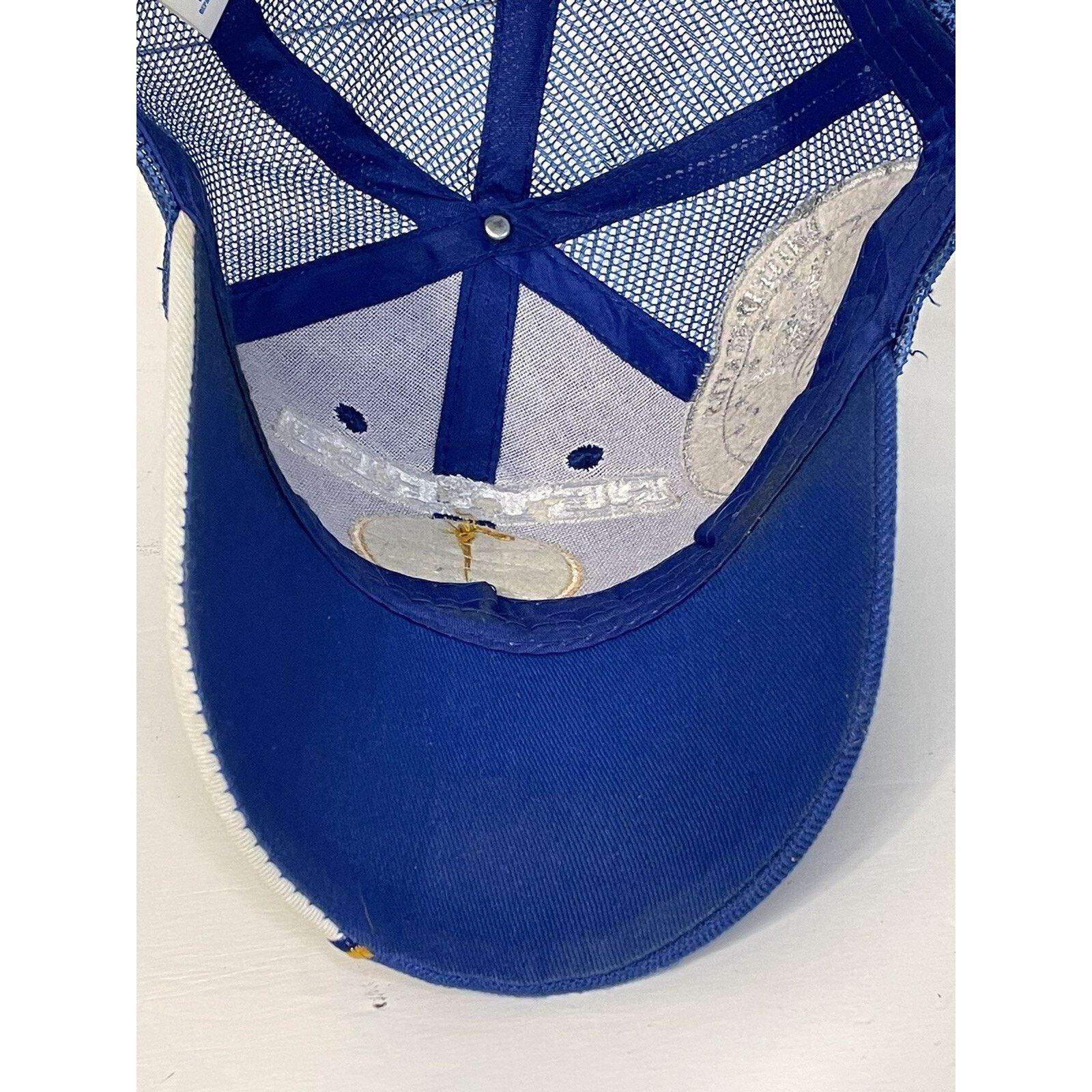 The Unbranded Brand US Air Force Retired Hat Blue White Mesh Trucker Cap USAF Size ONE SIZE - 12 Thumbnail