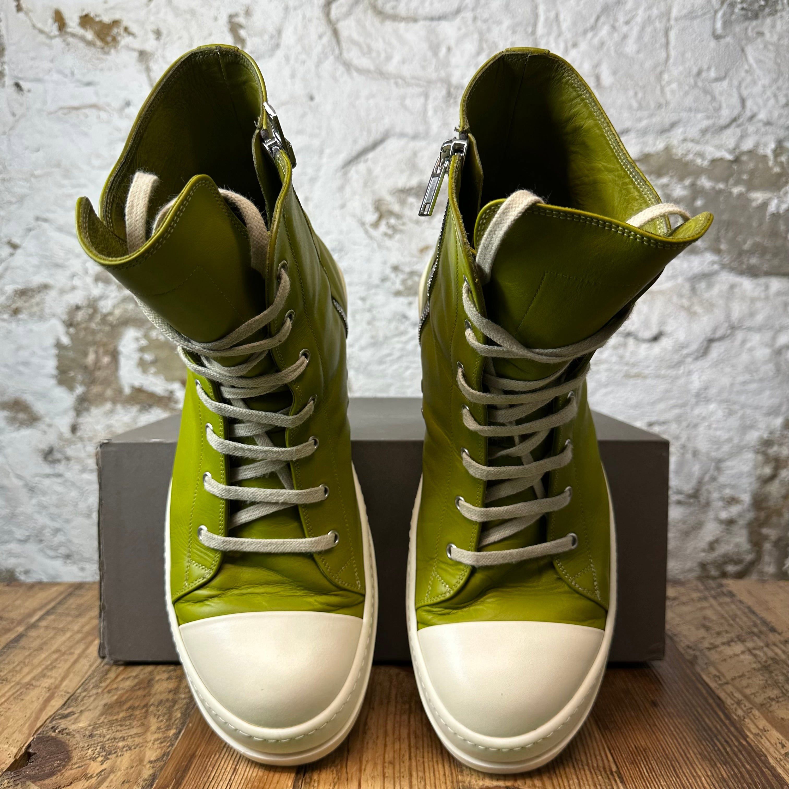 Rick Owens Rick Owens High Luxor Acid Milk Sneaker Sz 15 (48) Size US 15 / EU 48 - 3 Thumbnail