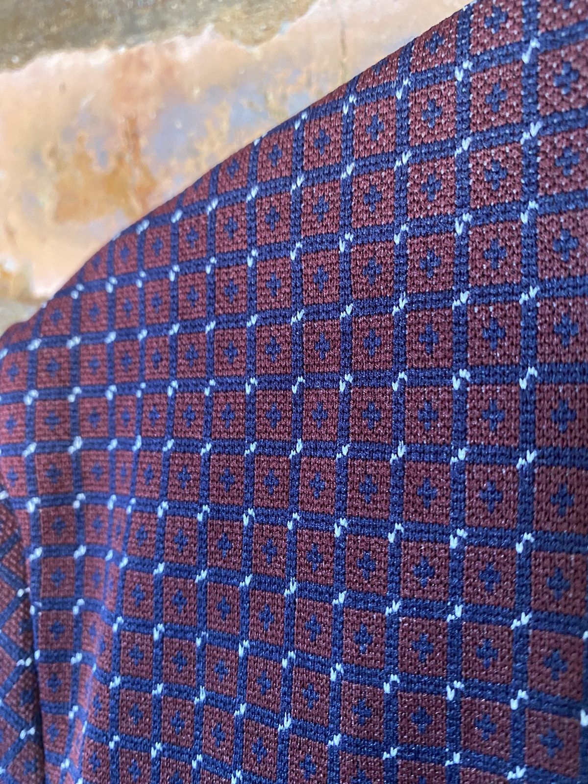 Japanese Brand × Obelisk × Tornado Mart 1990s Jacquard pattern button shirt Size US S / EU 44-46 / 1 - 7 Thumbnail