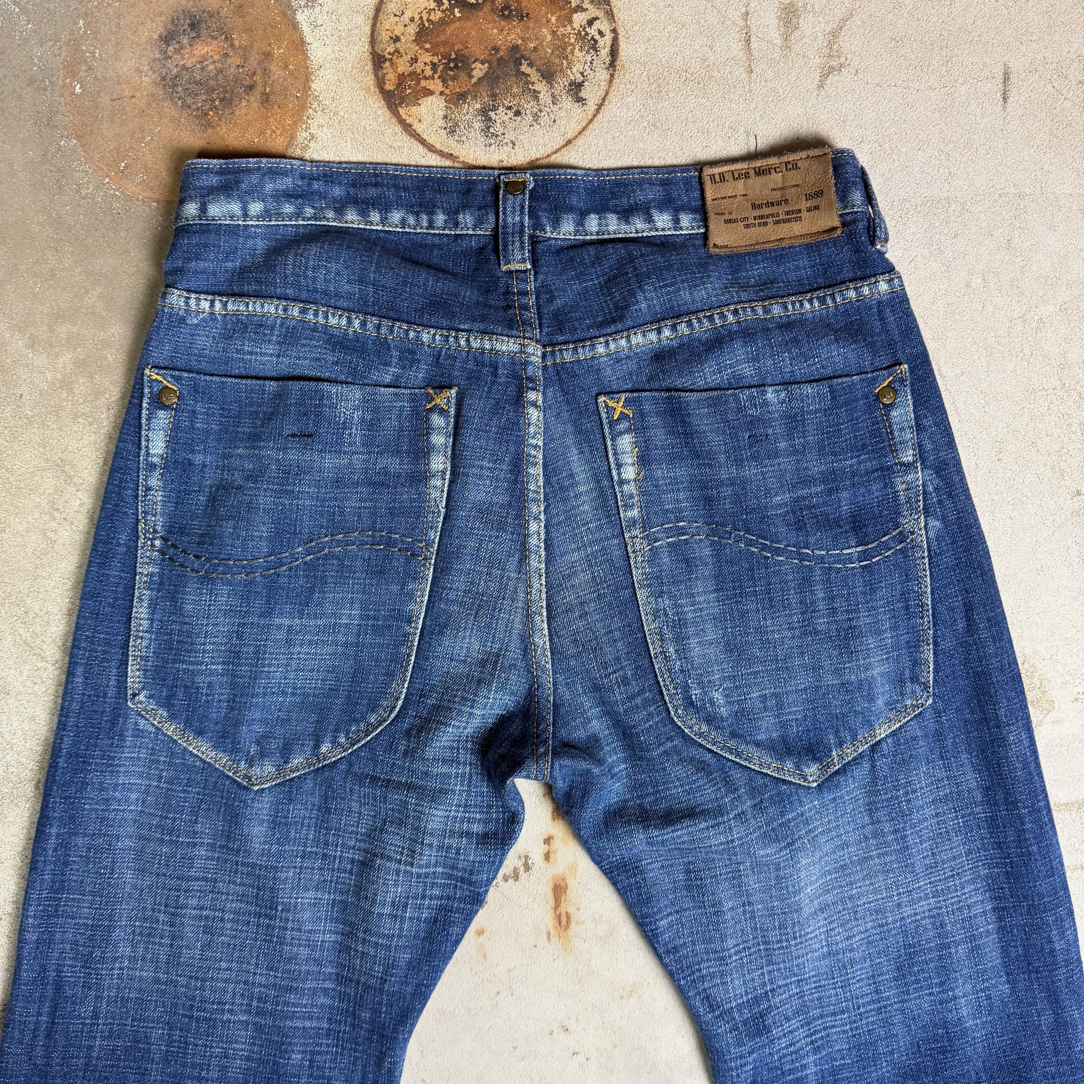 Lee Lee NYC Denim Jeans – Made in USA – Vintage 90s/00s Size US 34 / EU 50 - 5 Thumbnail