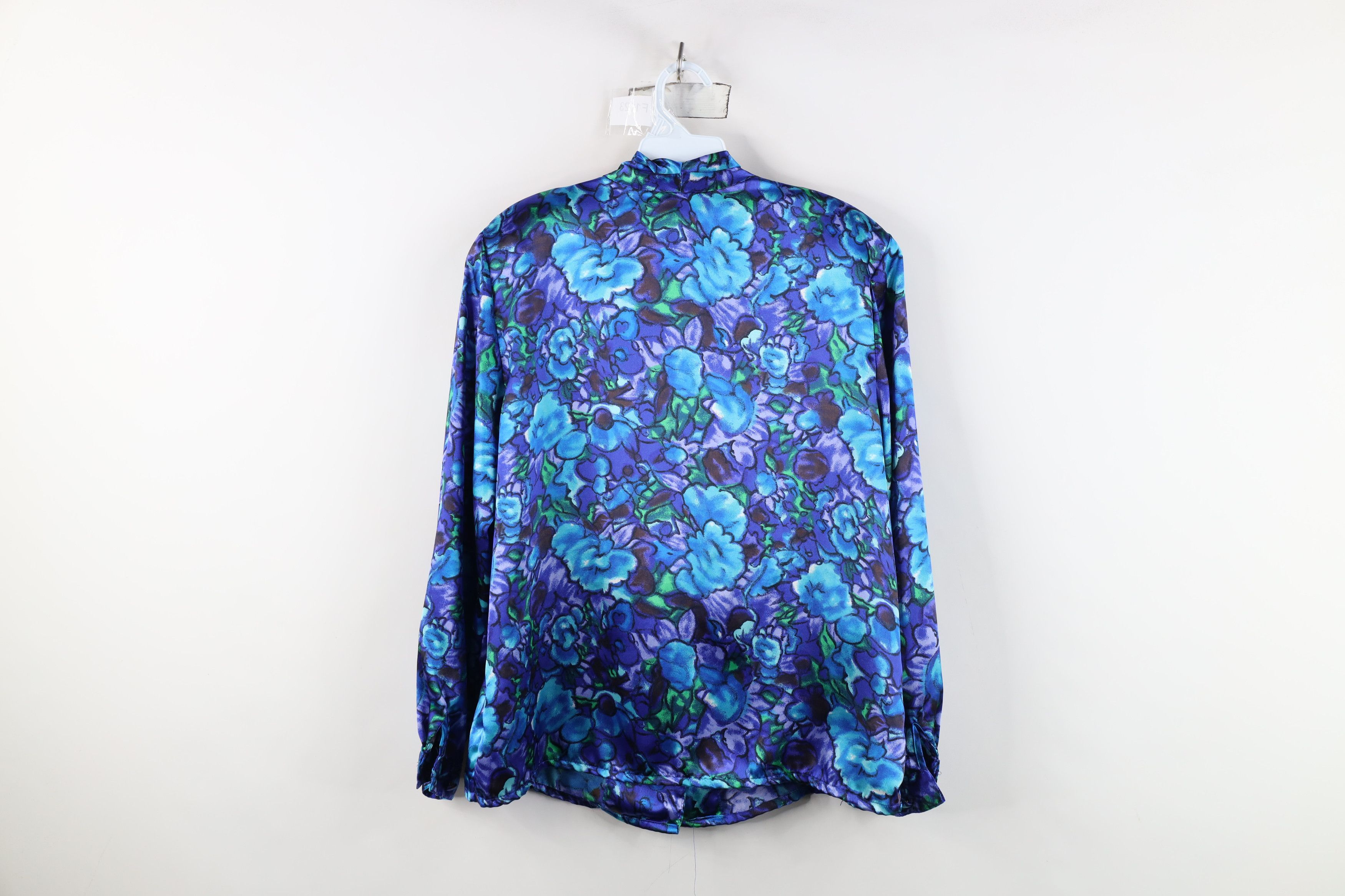 Vintage Vintage 80s 90s Streetwear Flower Blazer Shirt Jacket USA Size XL / US 12-14 / IT 48-50 - 14 Thumbnail
