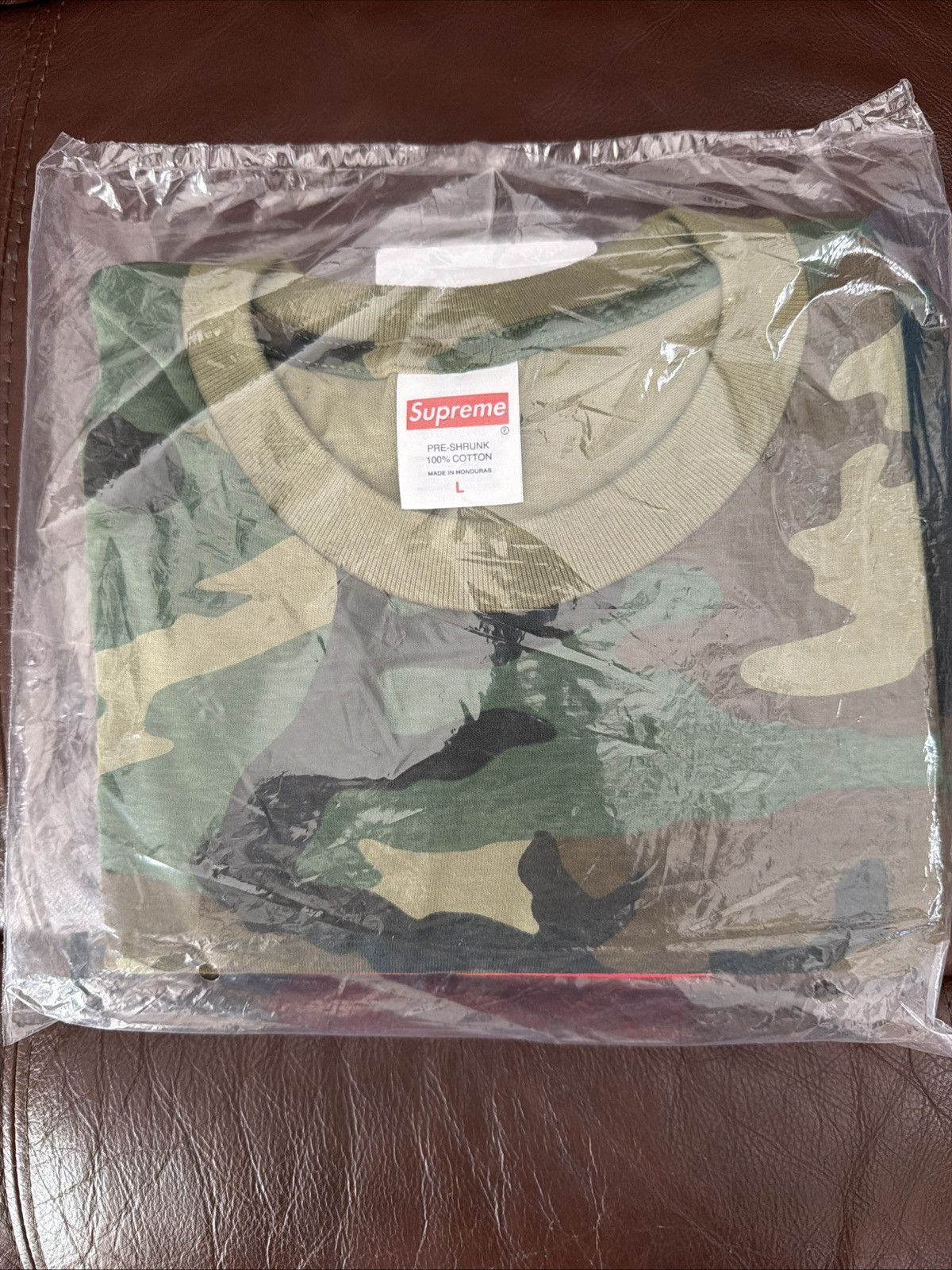 Supreme Supreme Arabic Box Logo Tee- Camo Size US L / EU 52-54 / 3 - 1 Thumbnail