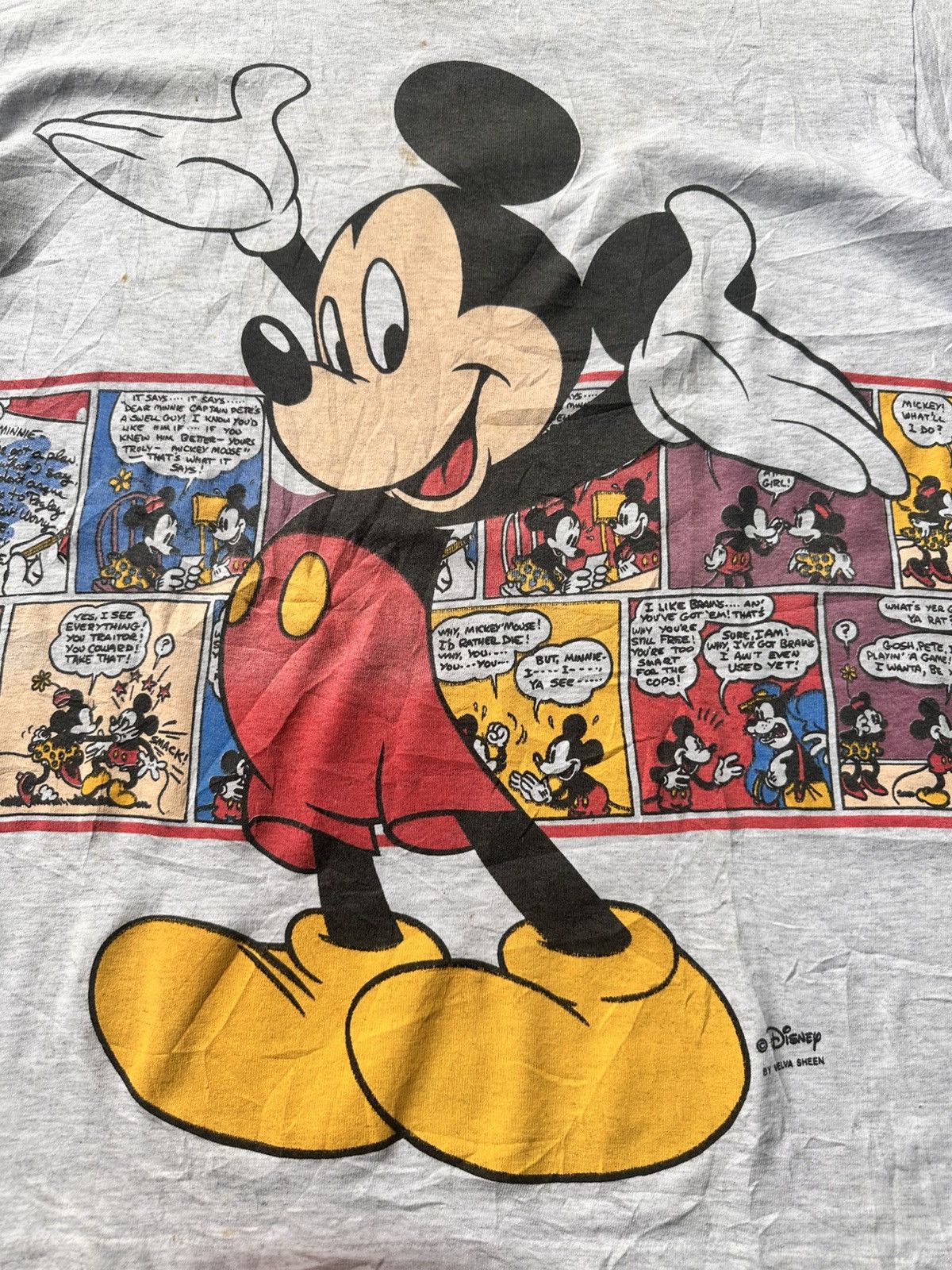 Mickey Mouse × Vintage Vintage Mickey Mouse Disney By Velva Shen Tee Size US M / EU 48-50 / 2 - 3 Thumbnail