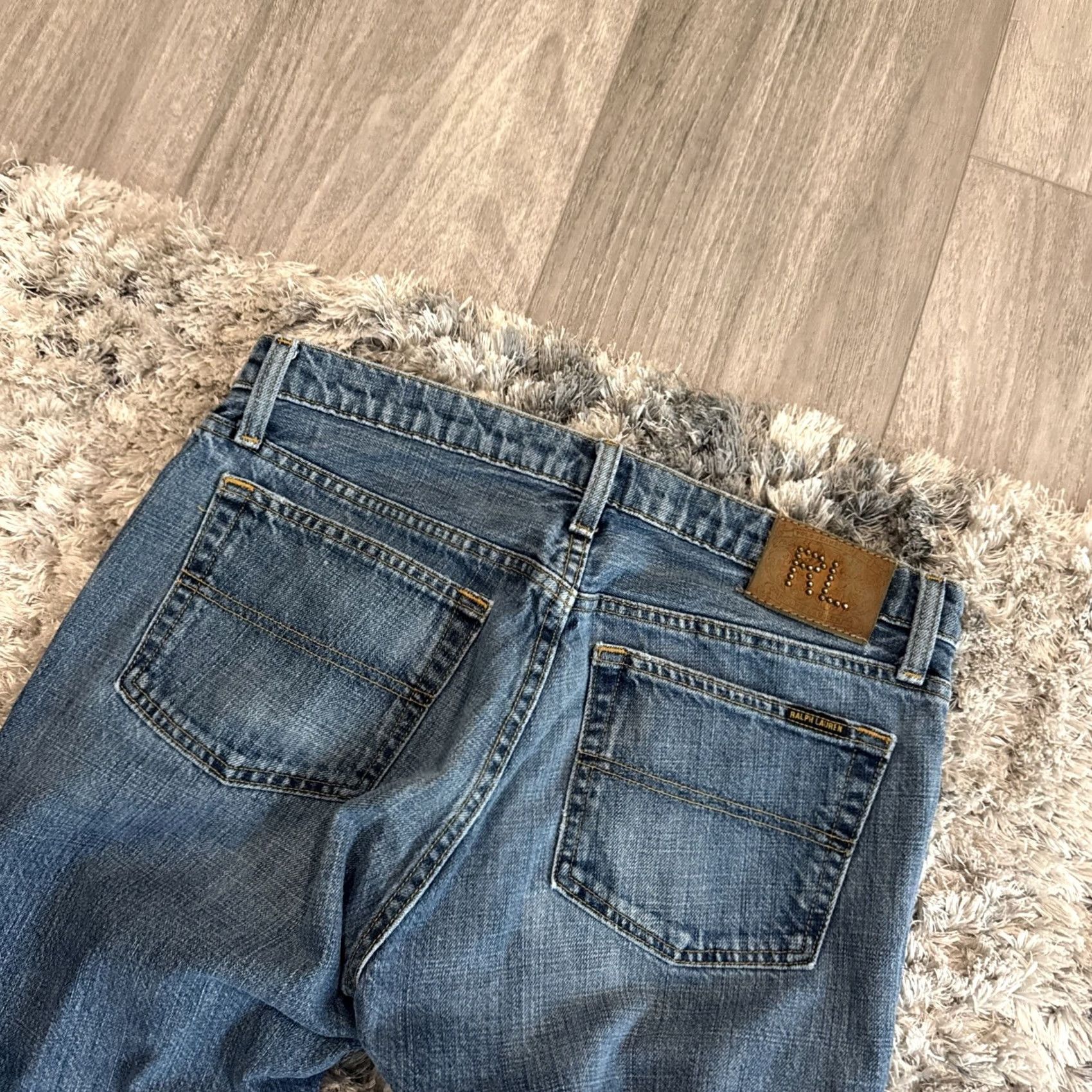 Ralph Lauren VINTAGE Ralph Lauren Jeans Mens Size 32x32 Blue Denim Straight Fit Casual 00’s Size US 32 / EU 48 - 3 Thumbnail