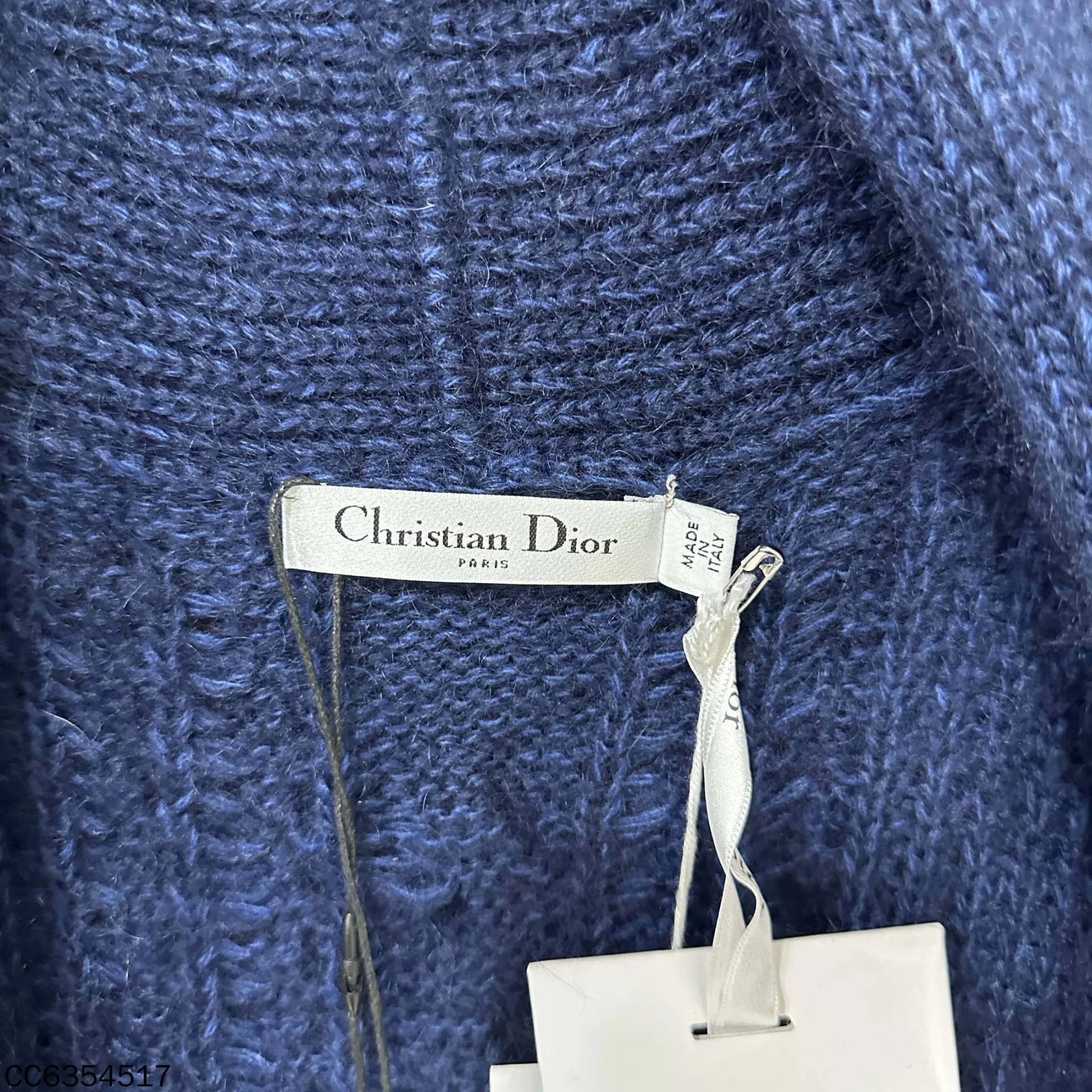 Dior Dior Blue Hooded Wool Cardigan Size 40 Size M / US 6-8 / IT 42-44 - 5 Thumbnail