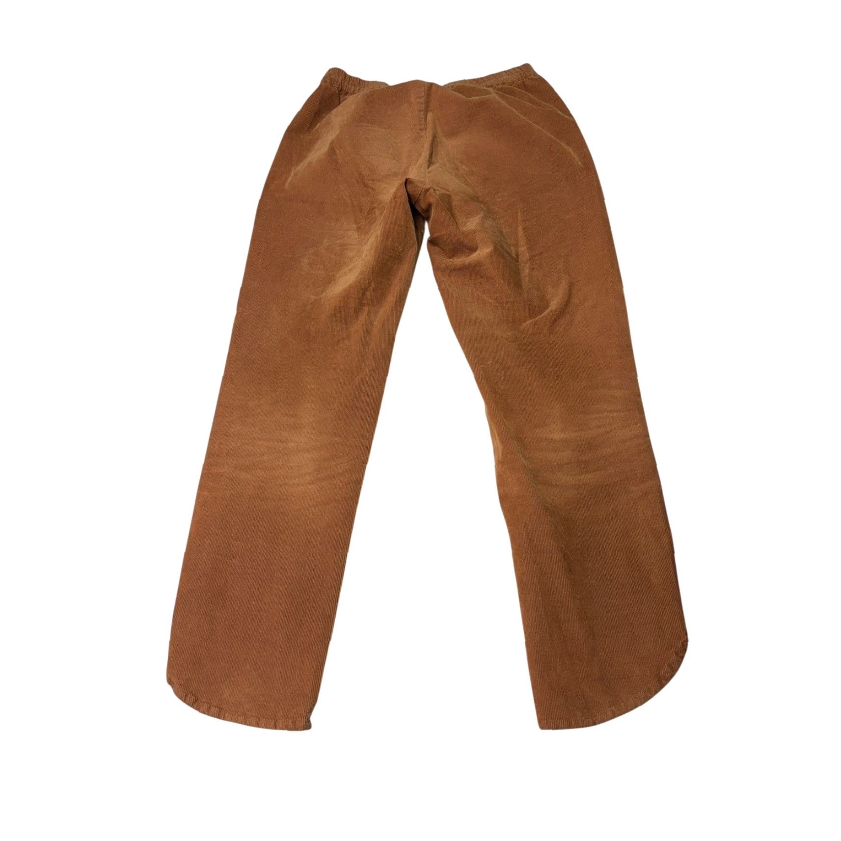 Marine Layer Marine Layer Corduroy Pants Ginger Brown Elastic Waist Tulip Hem XS W26 L26 Size 26" / US 2 / IT 38 - 7 Thumbnail